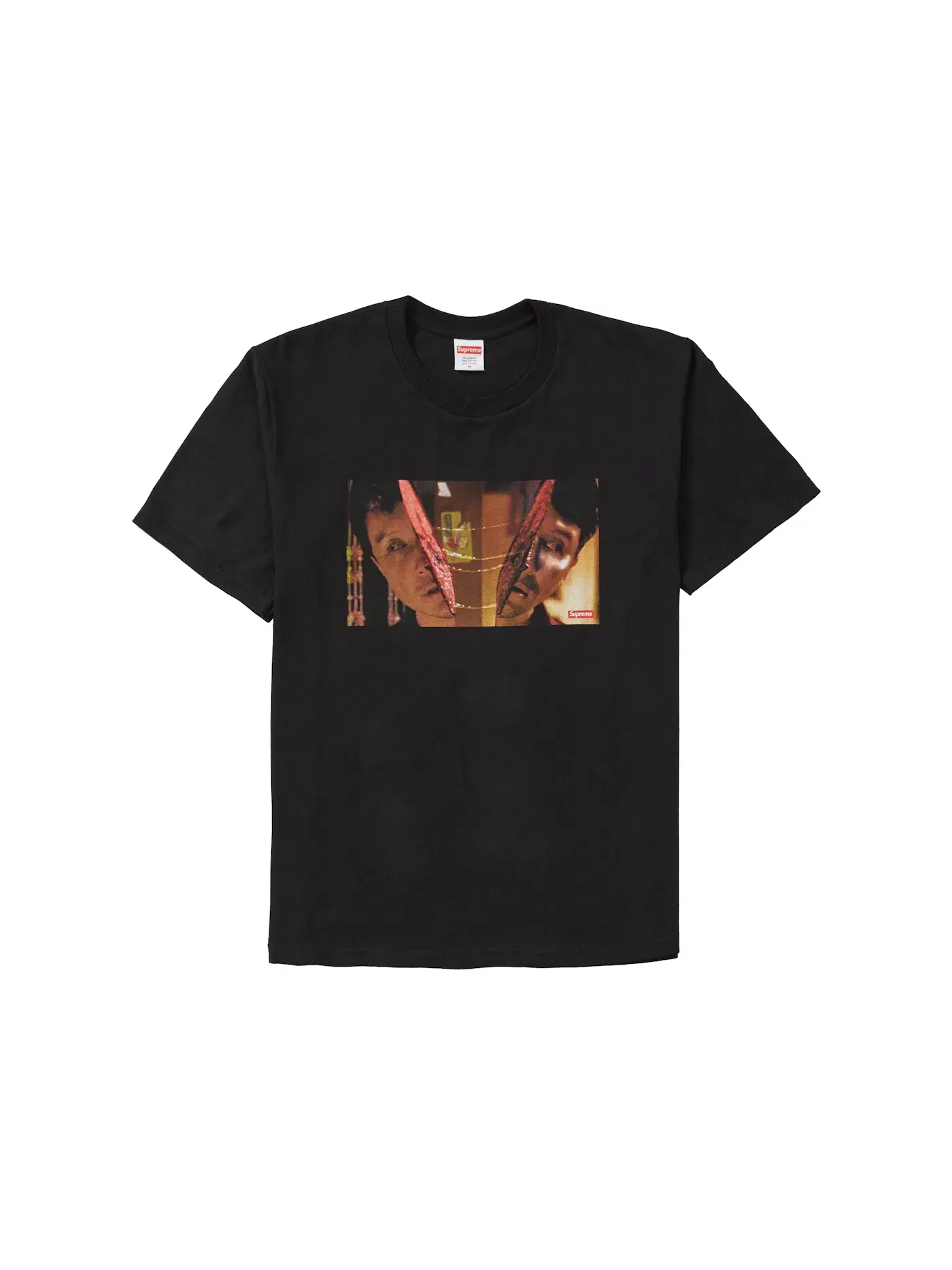 Мужская футболка с принтом Split Tee Supreme — изображение 1 из 2, черный