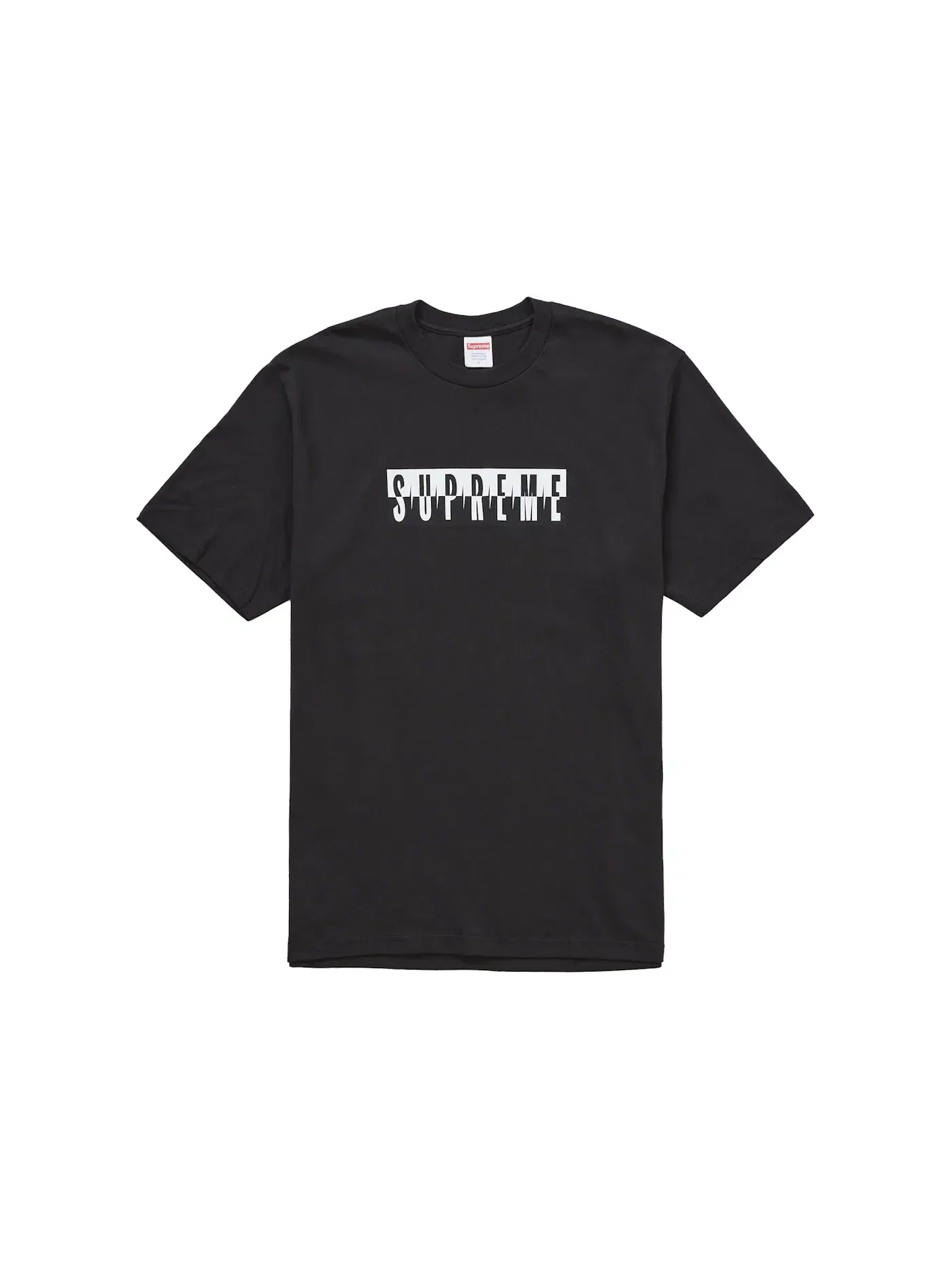 Мужская футболка с принтом Supreme Tee (FW25) — изображение 1 из 2, черный