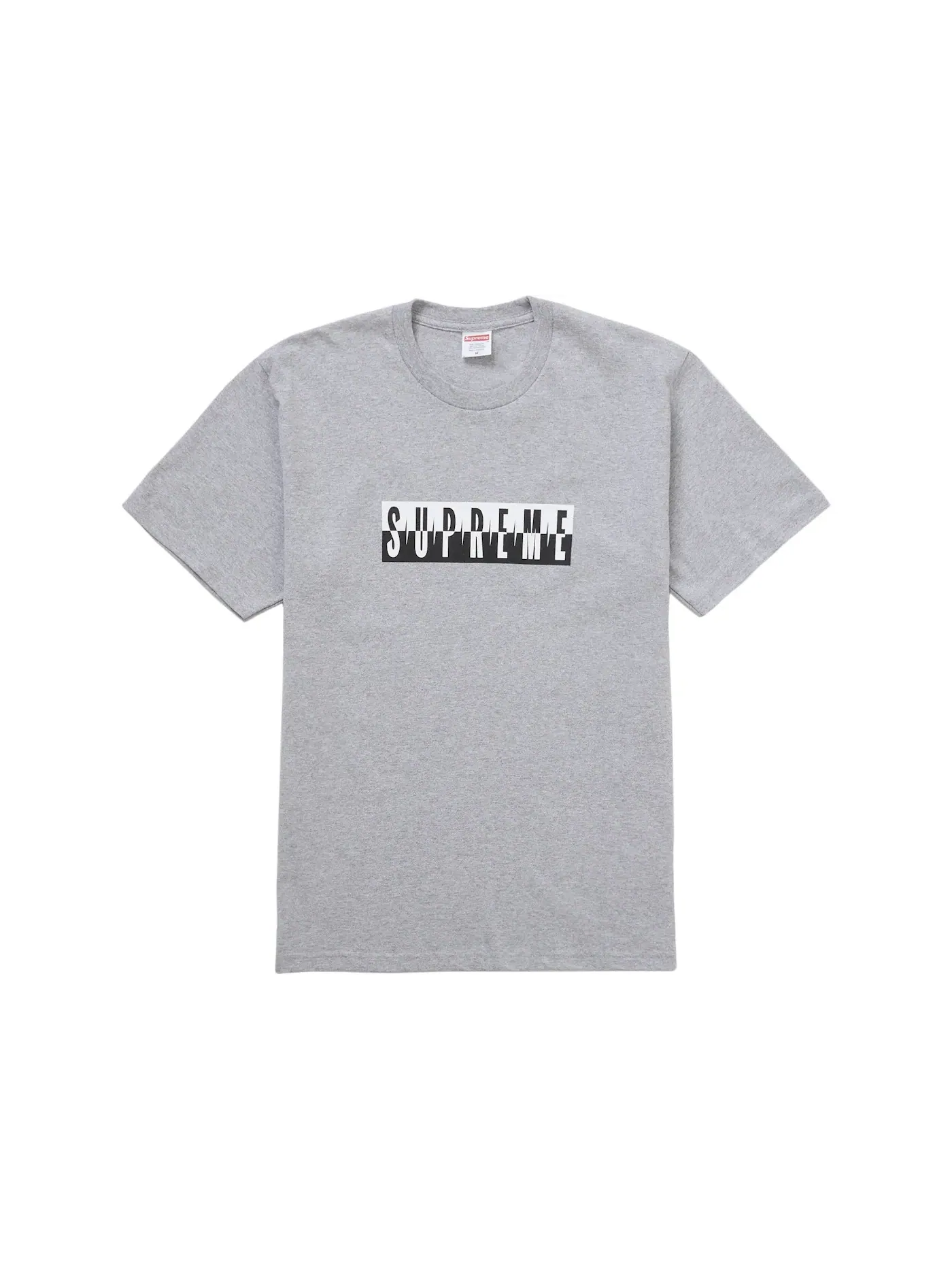 Мужская футболка с принтом Supreme Tee (FW25) — изображение 1 из 2, серый