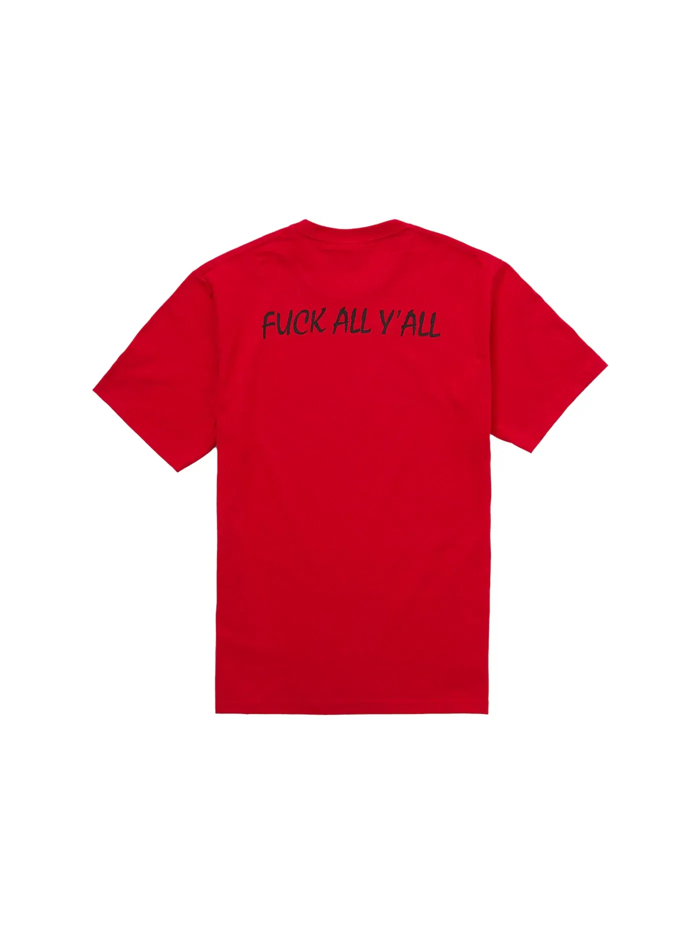 Мужская футболка с принтом Split Tee FW25 Supreme — изображение 2 из 2, красный