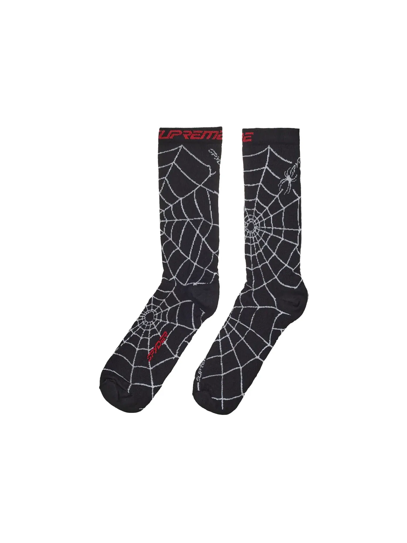 Детские носки с принтом Socks (1 Pack) Supreme — изображение 1 из 4, черный