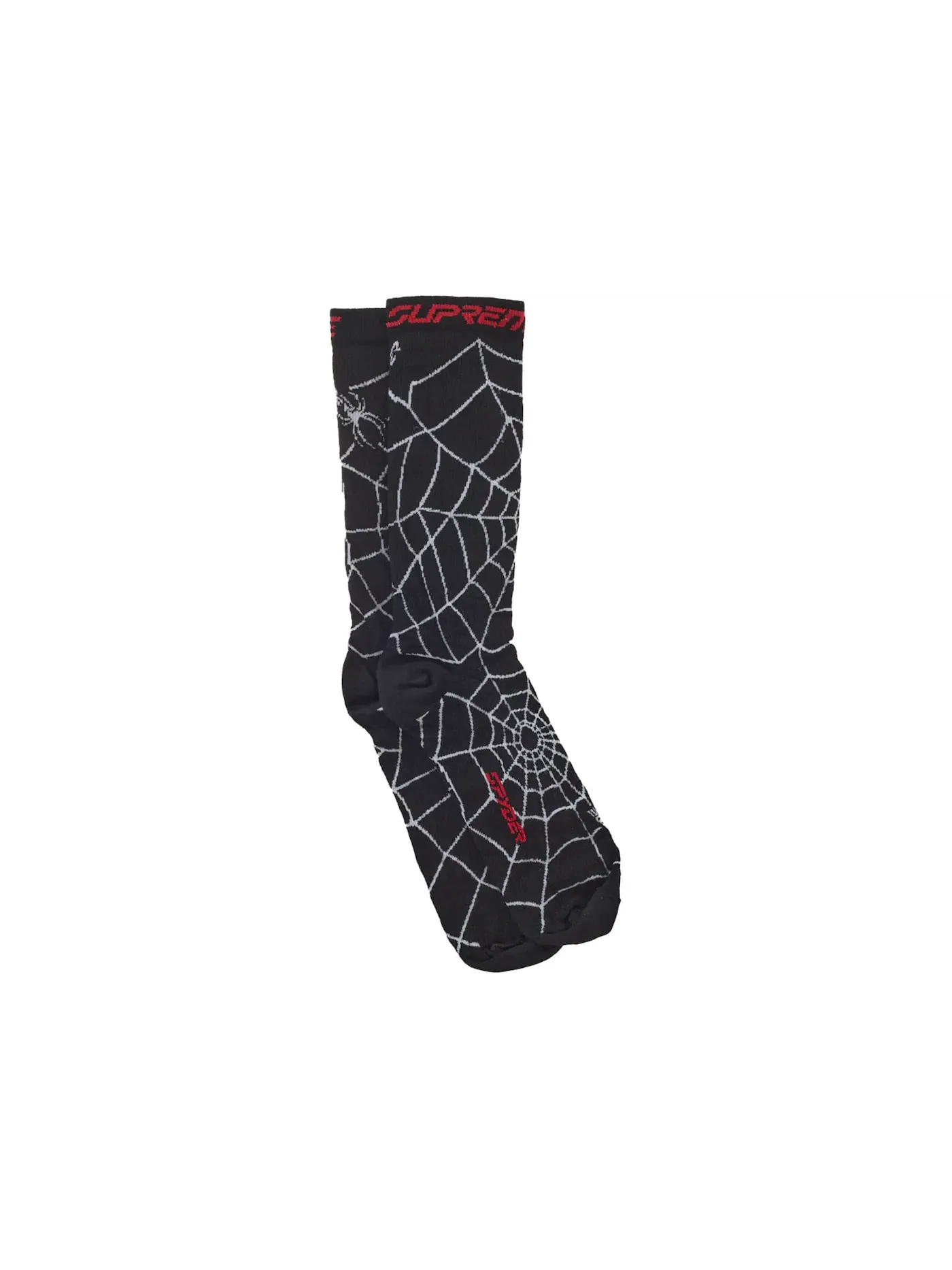 Детские носки с принтом Socks (1 Pack) Supreme — изображение 2 из 4, черный