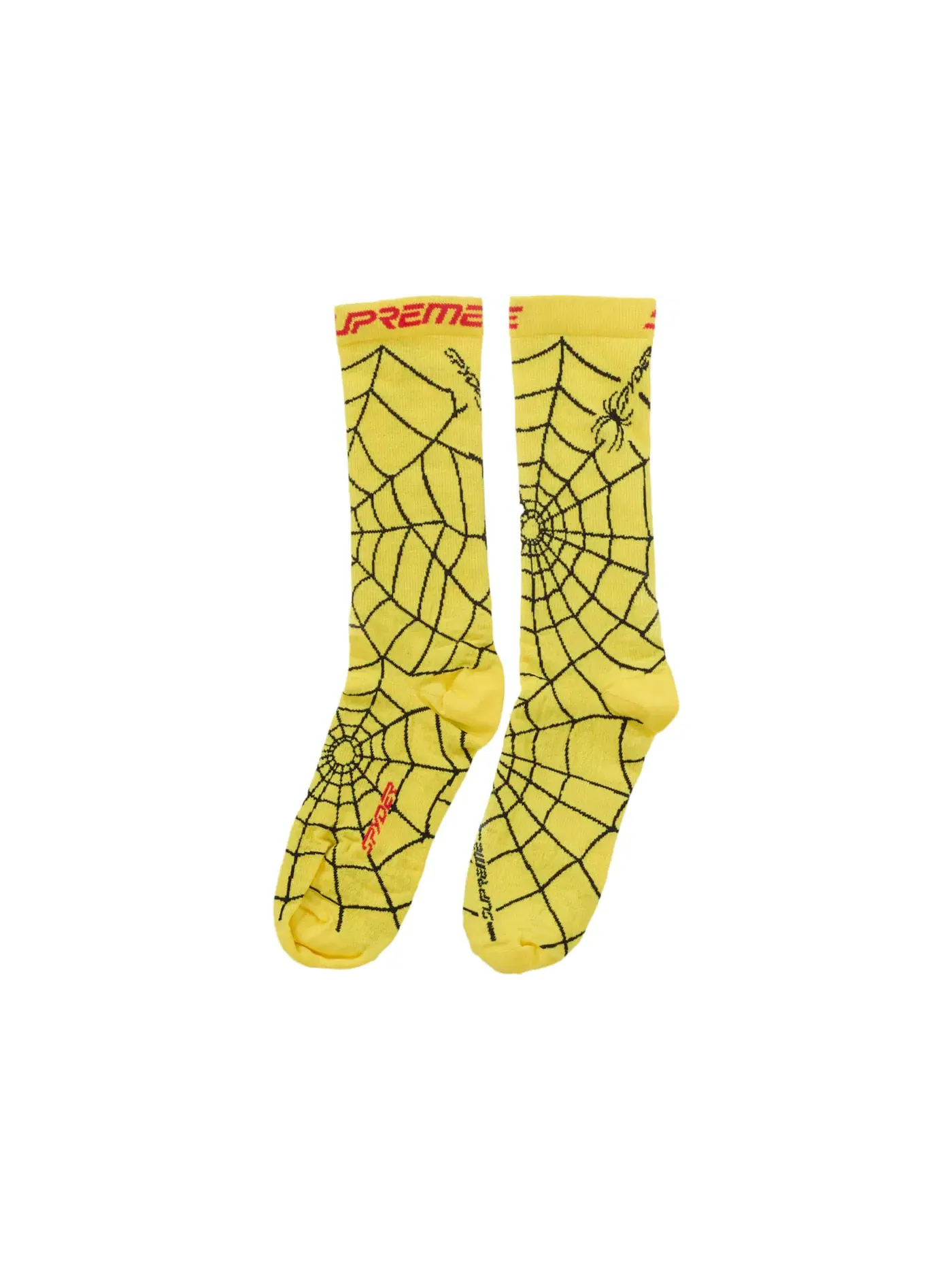 Детские носки с принтом Supreme Socks (1 Pack) — изображение 1 из 4, желтый