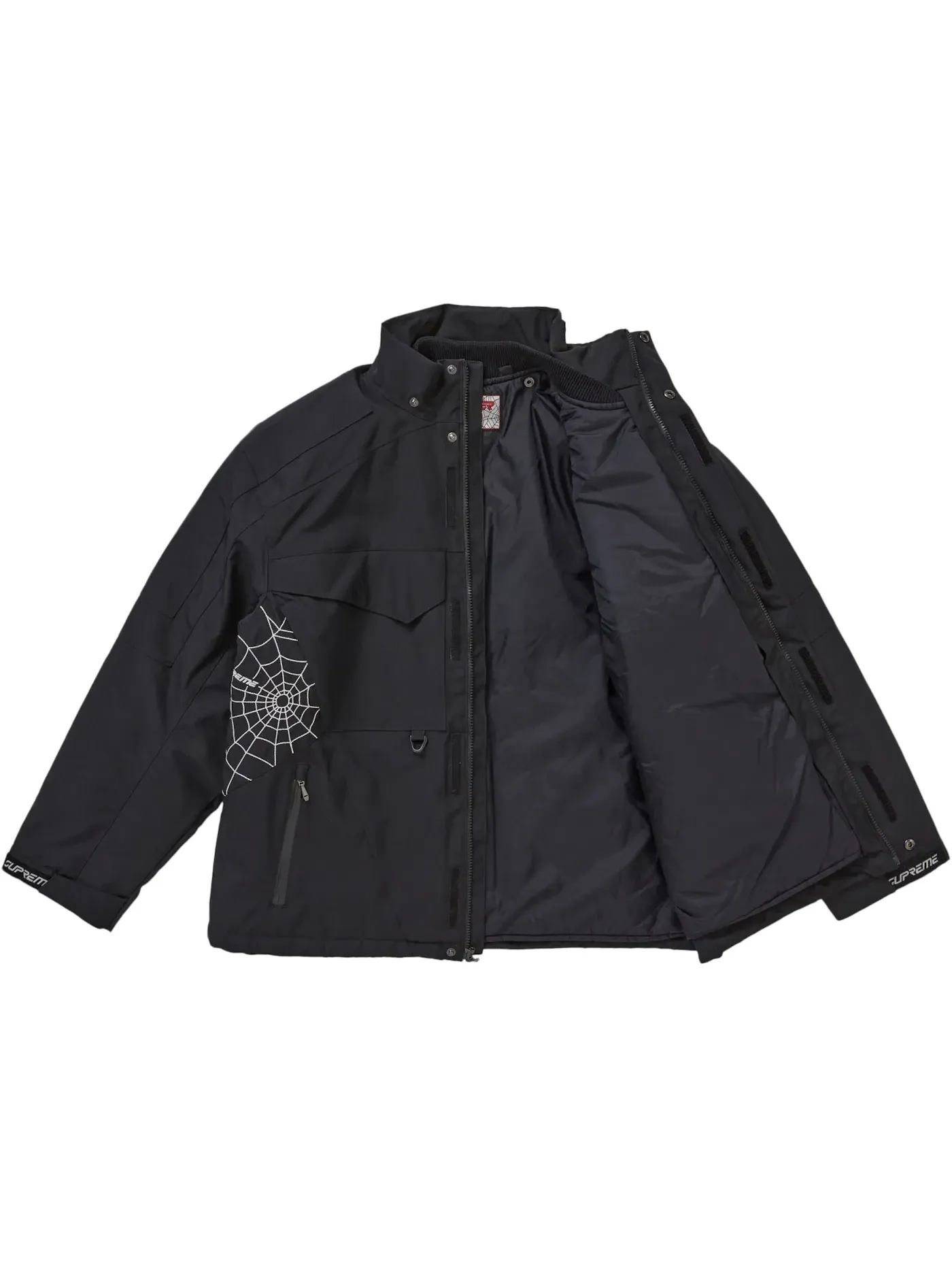 Мужская куртка техническая Supreme Spyder — изображение 4 из 5, черный