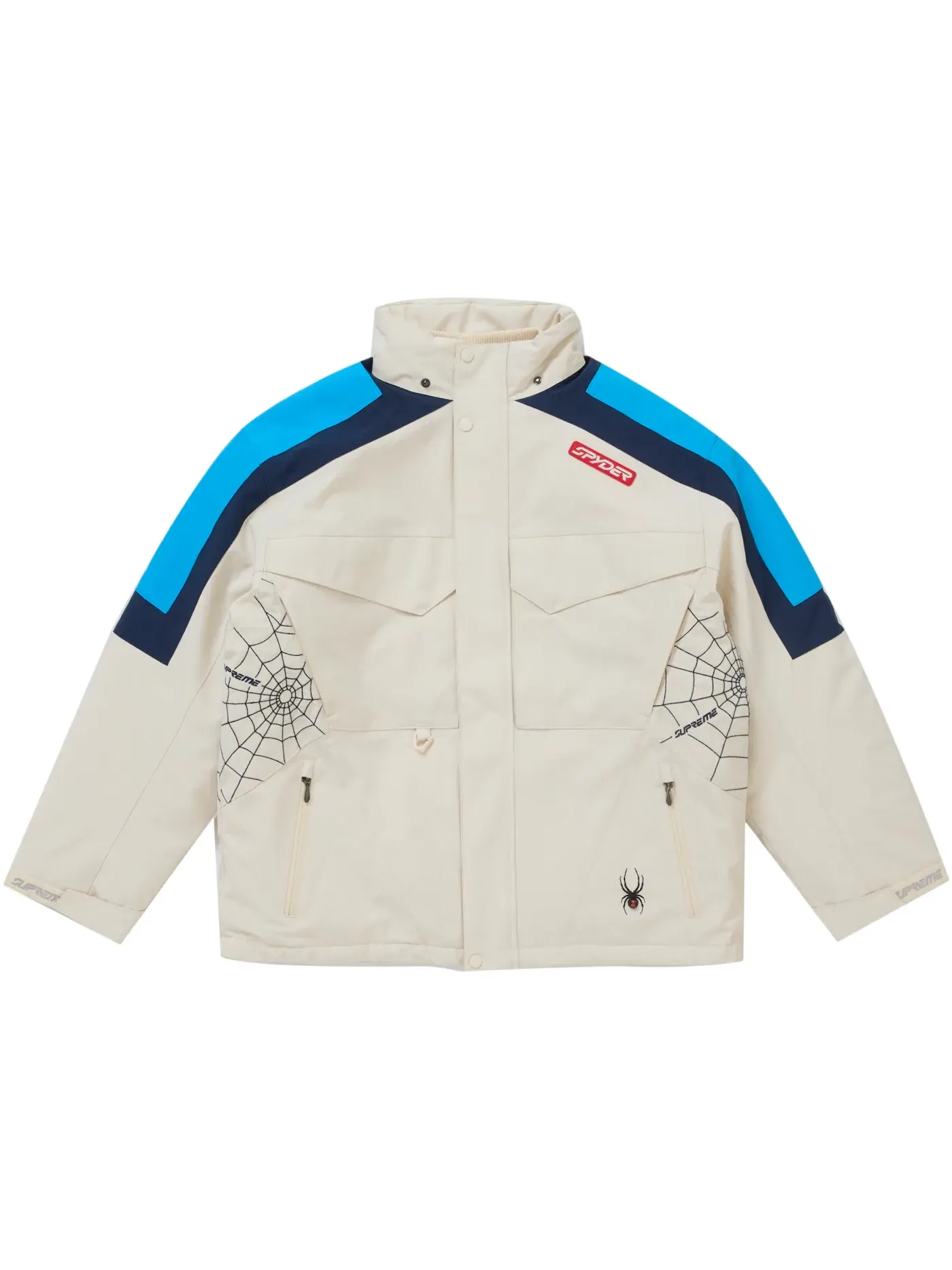 Мужская куртка из технической ткани с моделью Jacket Supreme — изображение 3 из 5, белый