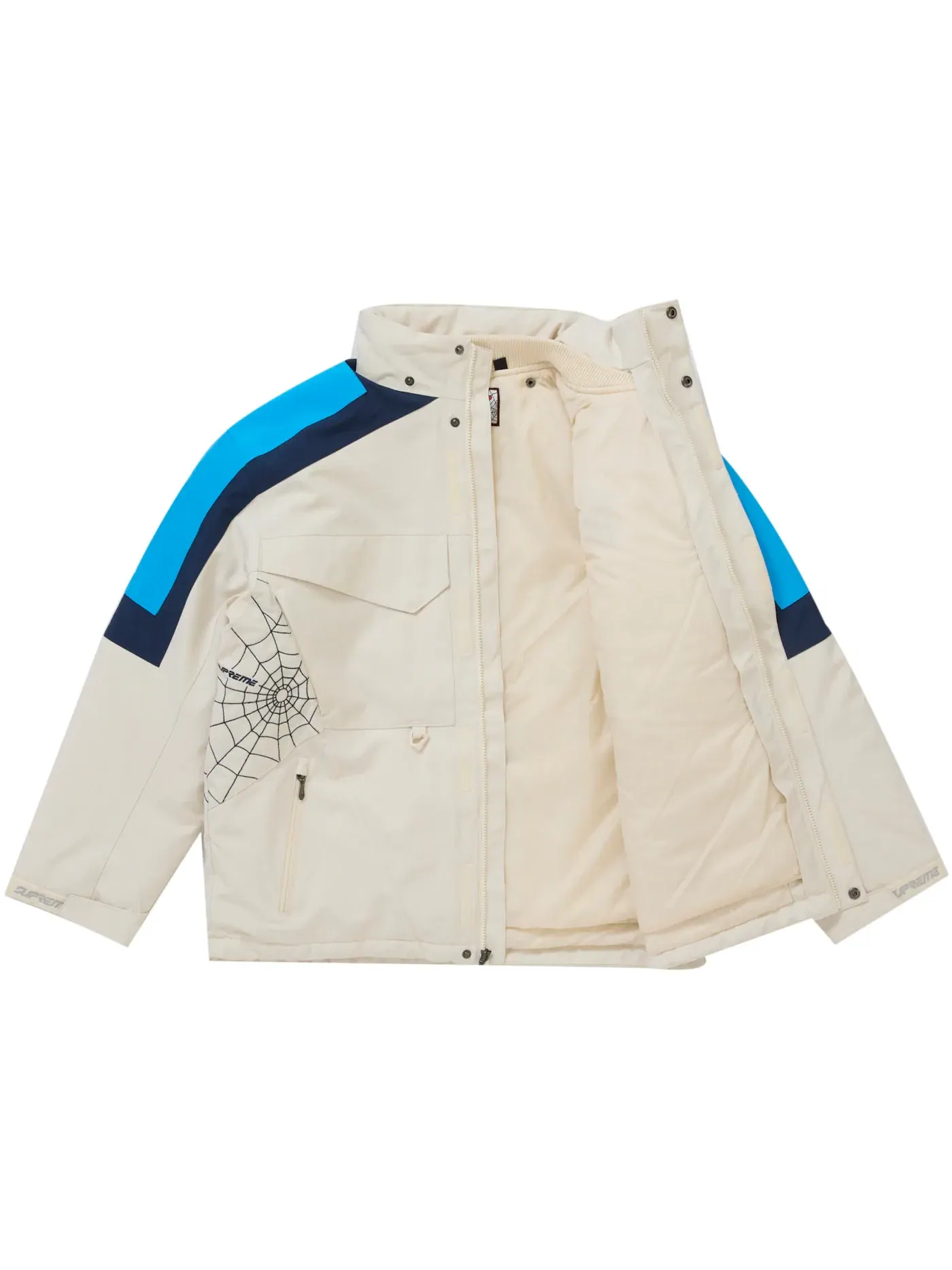 Мужская куртка из технической ткани с моделью Jacket Supreme — изображение 4 из 5, белый