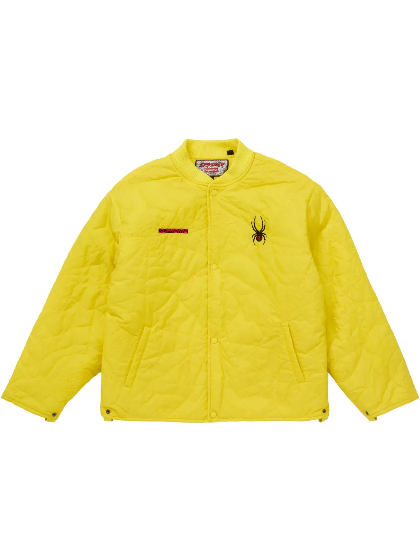 Мужская куртка техническая Supreme Spyder Jacket — изображение 5 из 5, желтый