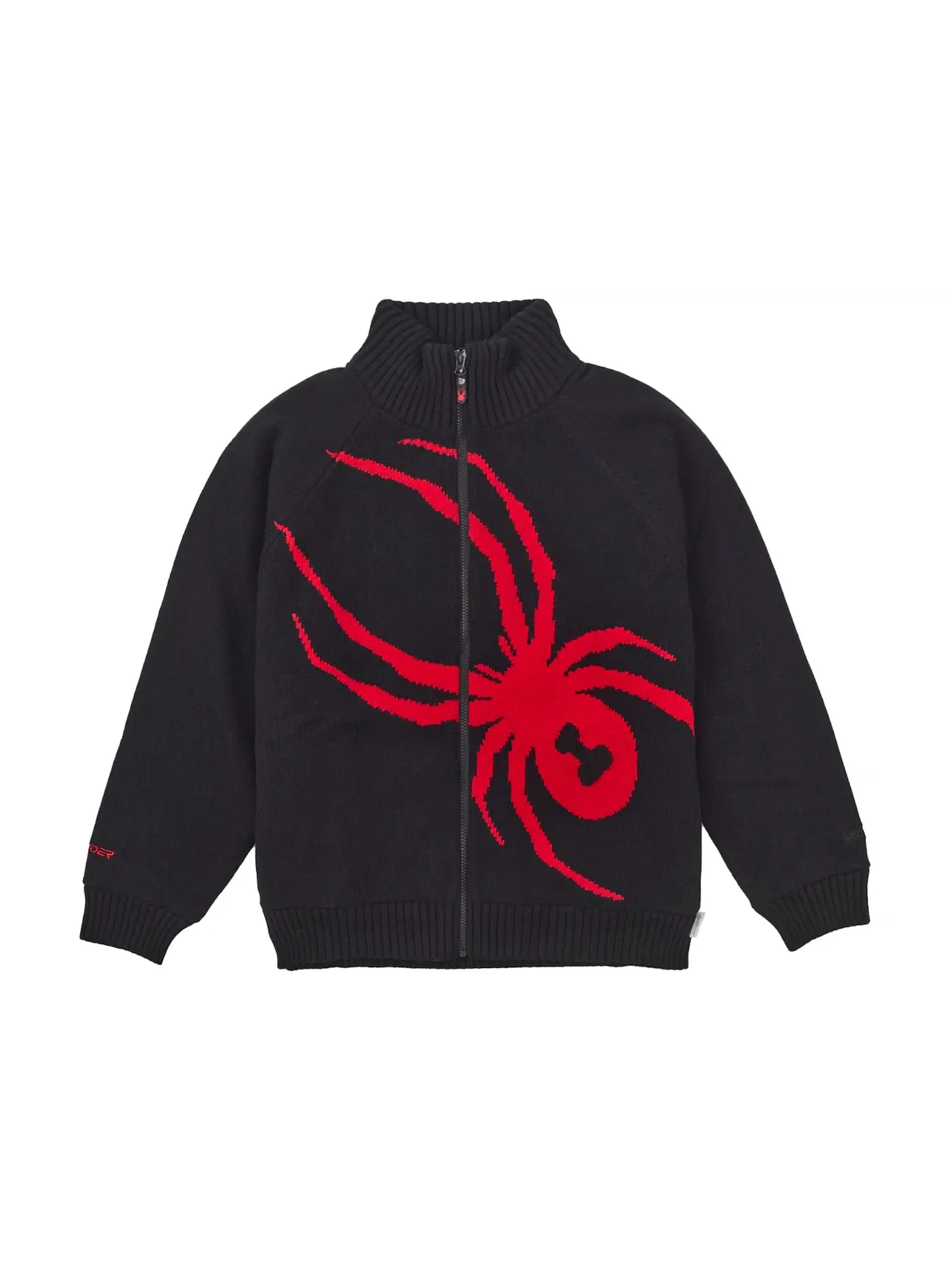 Мужской свитер с ветрозащитой Spyder WINDSTOPPER Supreme — изображение 1 из 3, черный
