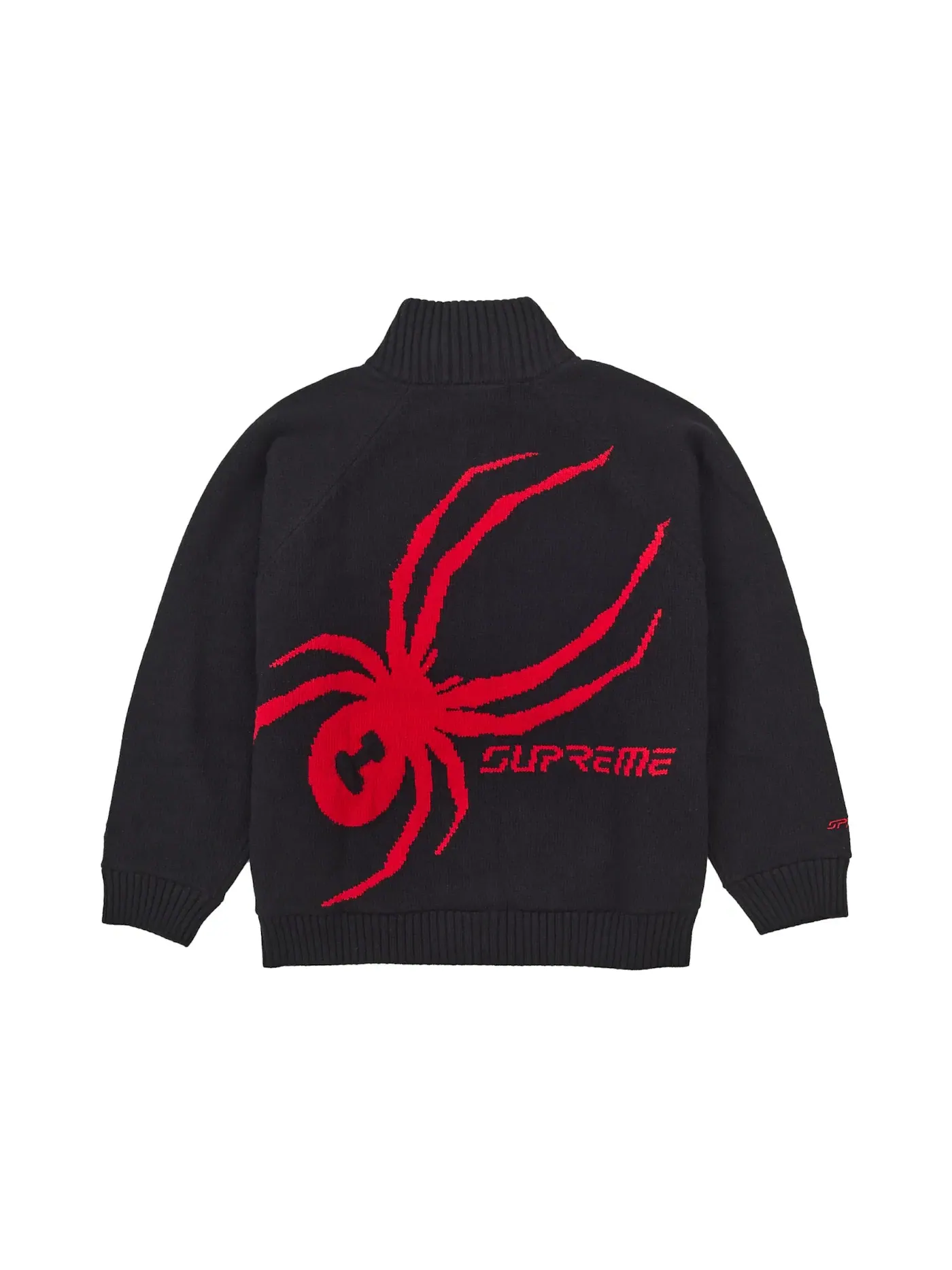 Мужской свитер с ветрозащитой Spyder WINDSTOPPER Supreme — изображение 2 из 3, черный
