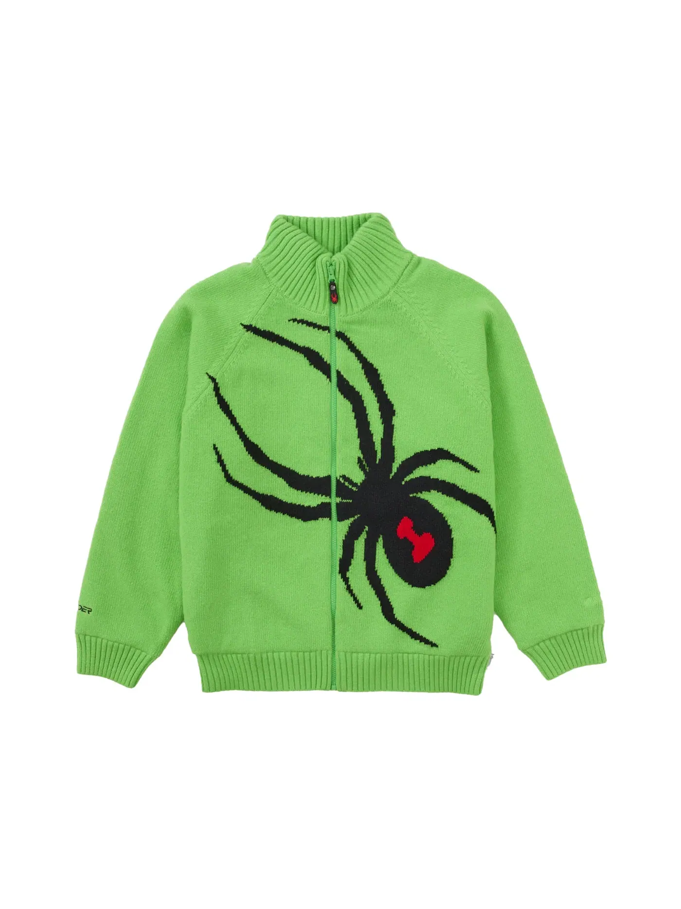 Мужской свитер с ветрозащитой Spyder WINDSTOPPER Supreme — изображение 1 из 3, зеленый
