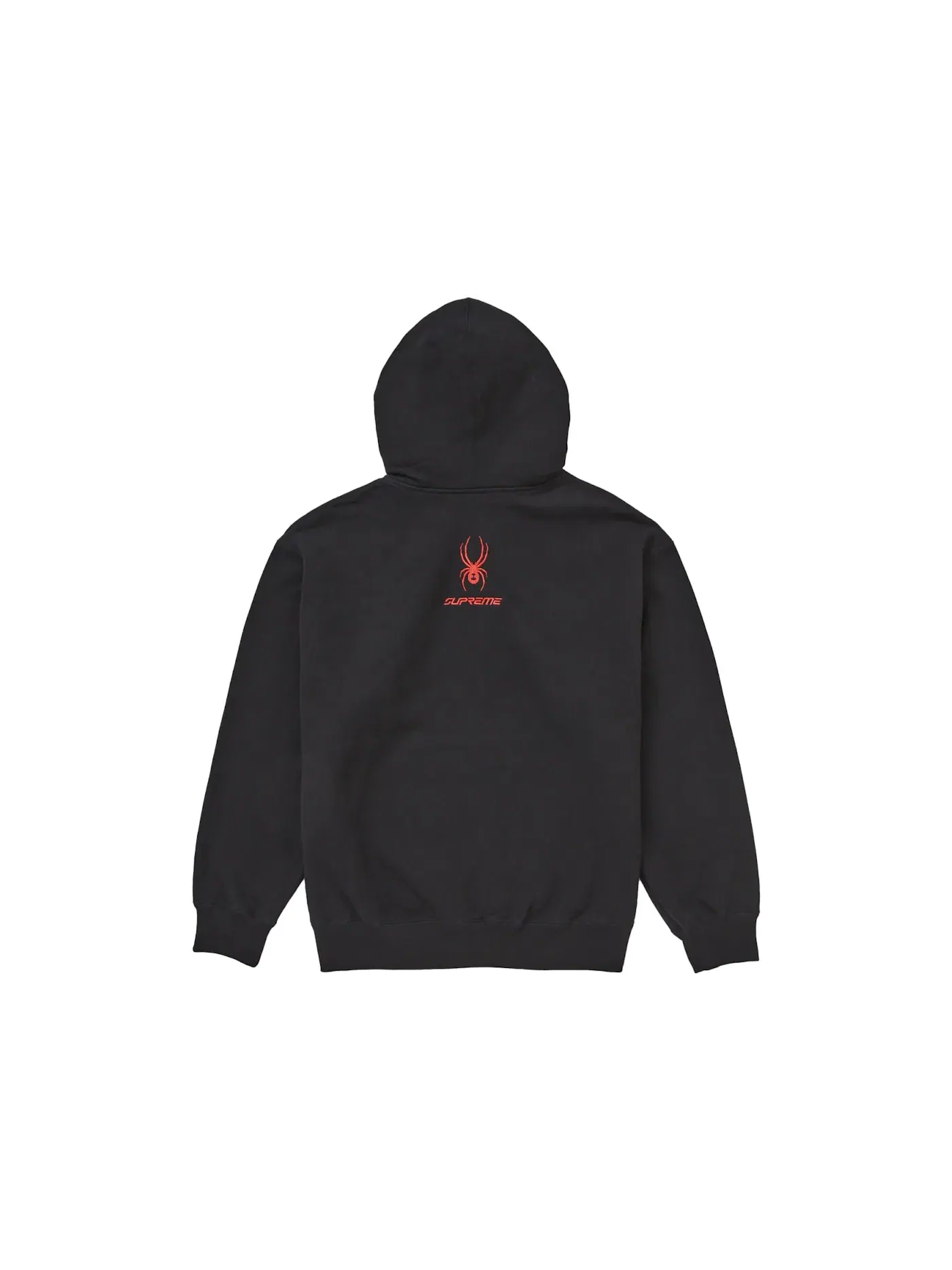 Мужская худи на молнии Supreme Spyder Sweatshirt — изображение 2 из 2, черный