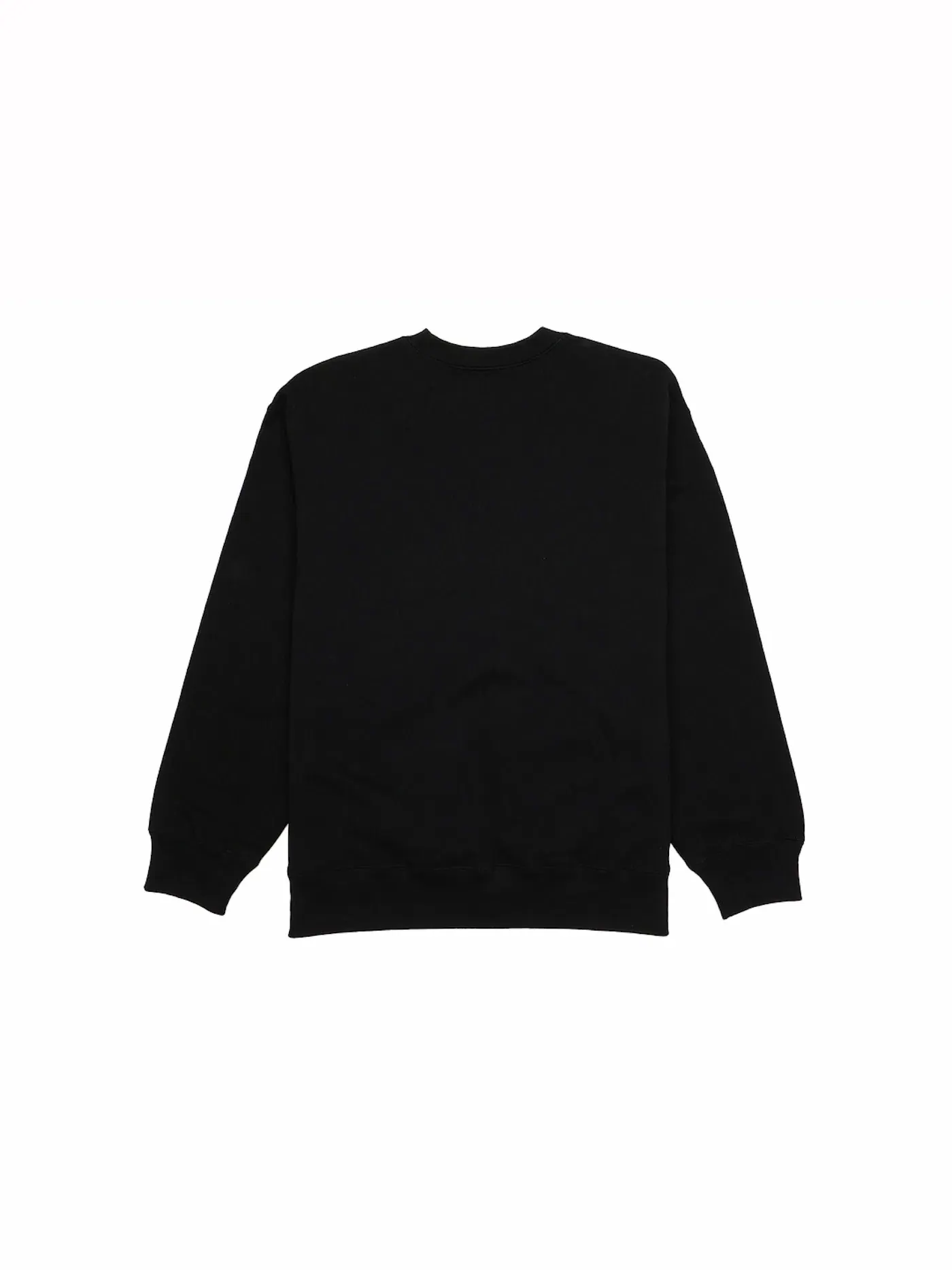 Мужской свитшот Supreme Stacked Crewneck Black — изображение 2 из 2