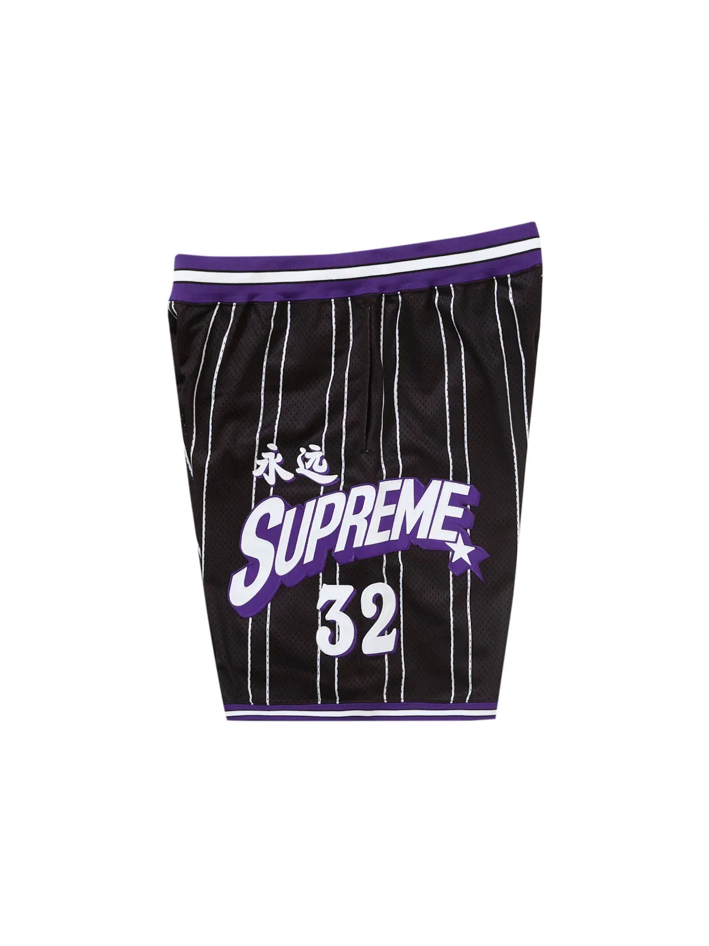 Мужские шорты с принтом Star Basketball Supreme — изображение 2 из 3, черный