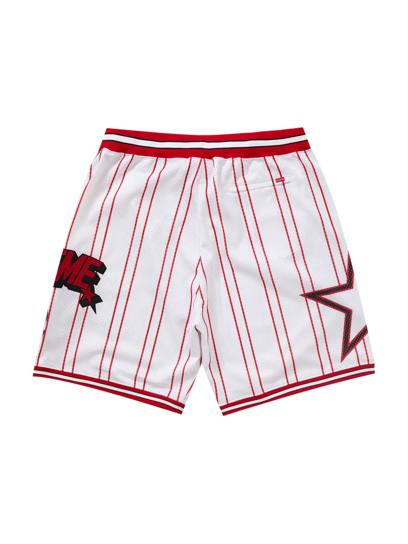 Мужские шорты с принтом Supreme Short — изображение 3 из 3, белый