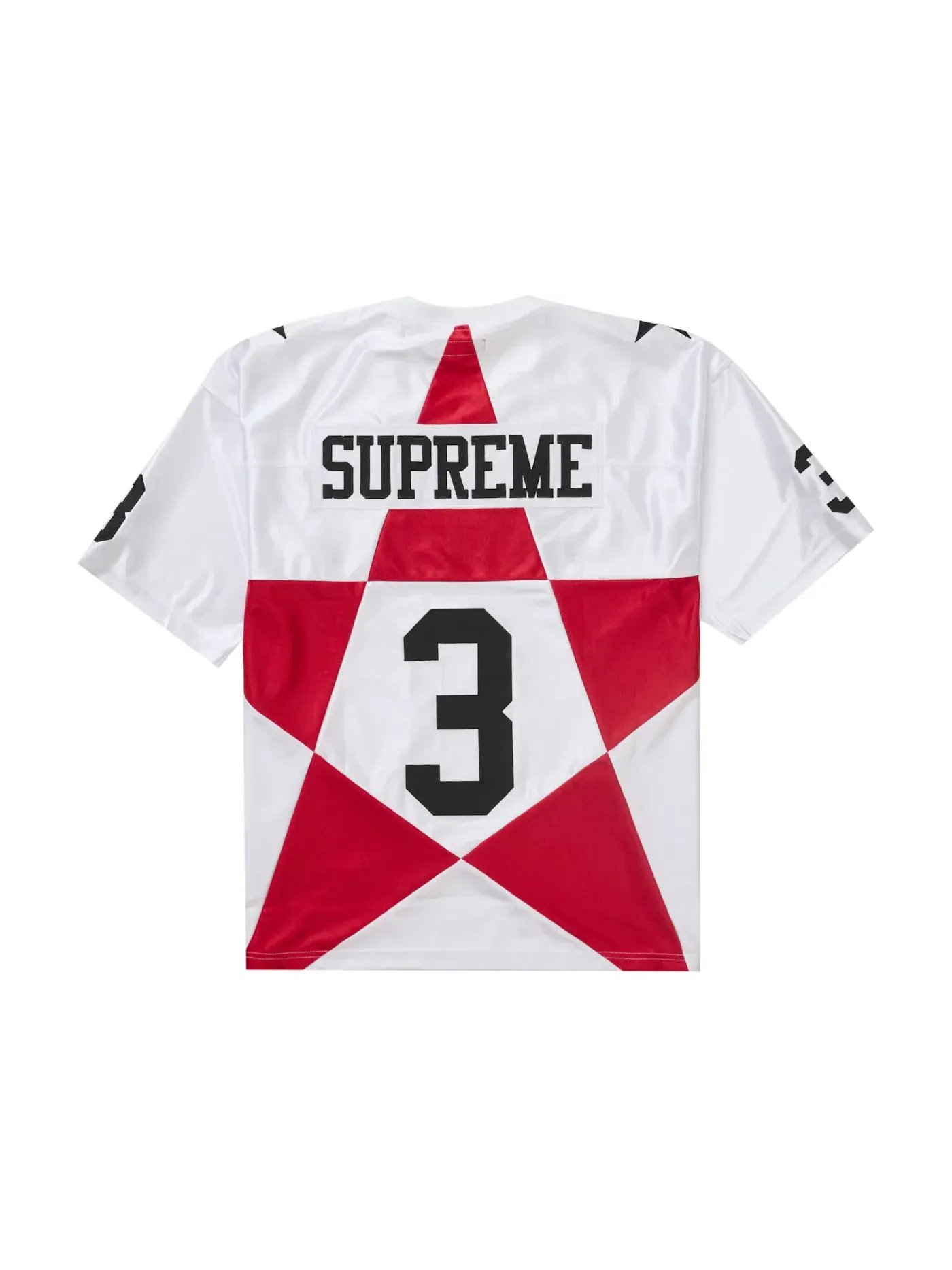Мужская футбольная джерси с принтом Jersey Supreme — изображение 2 из 2, белый