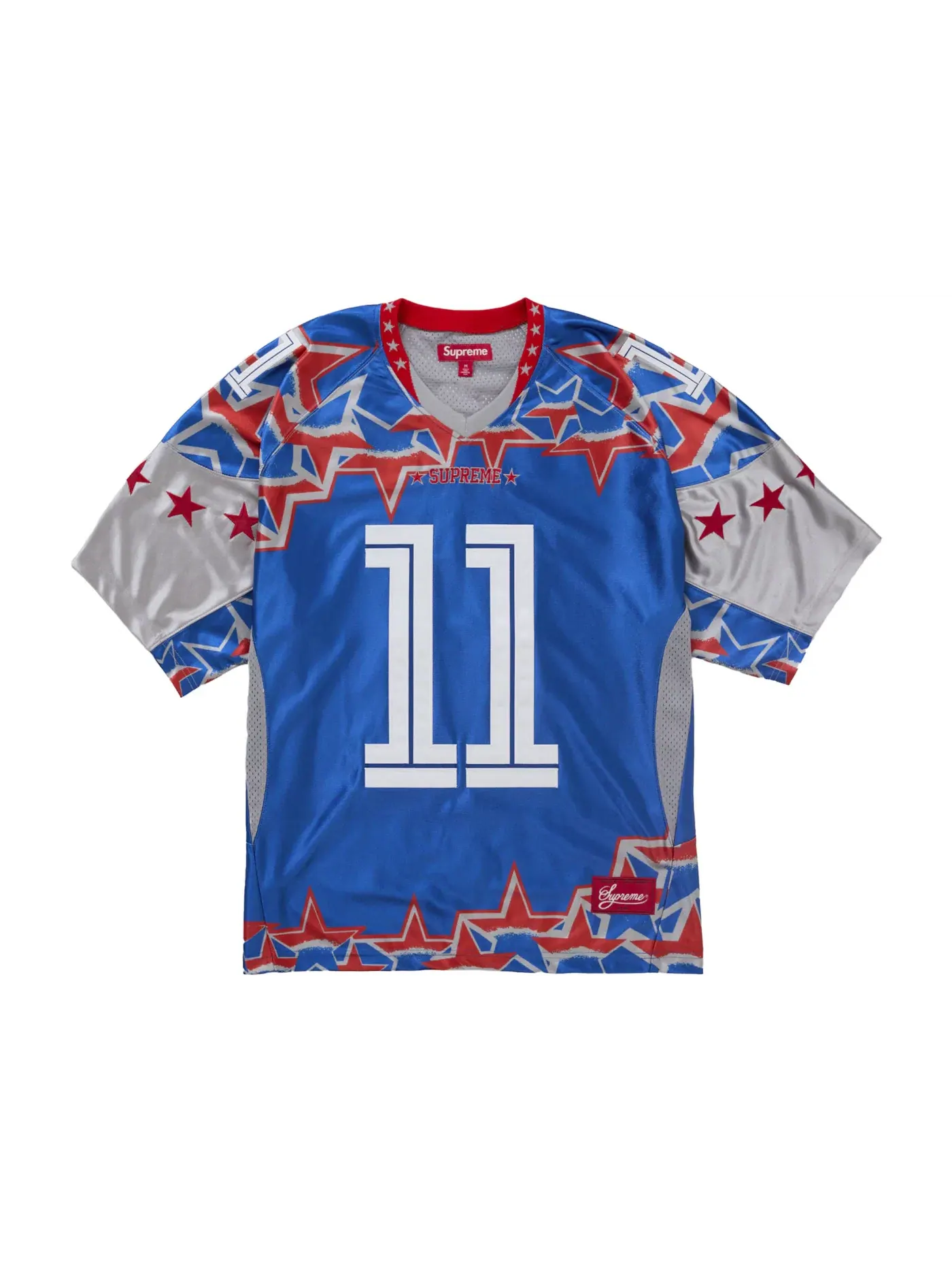 Мужская футбольная джерси с принтом Supreme Stars Jersey Supreme — изображение 1 из 2, королевский