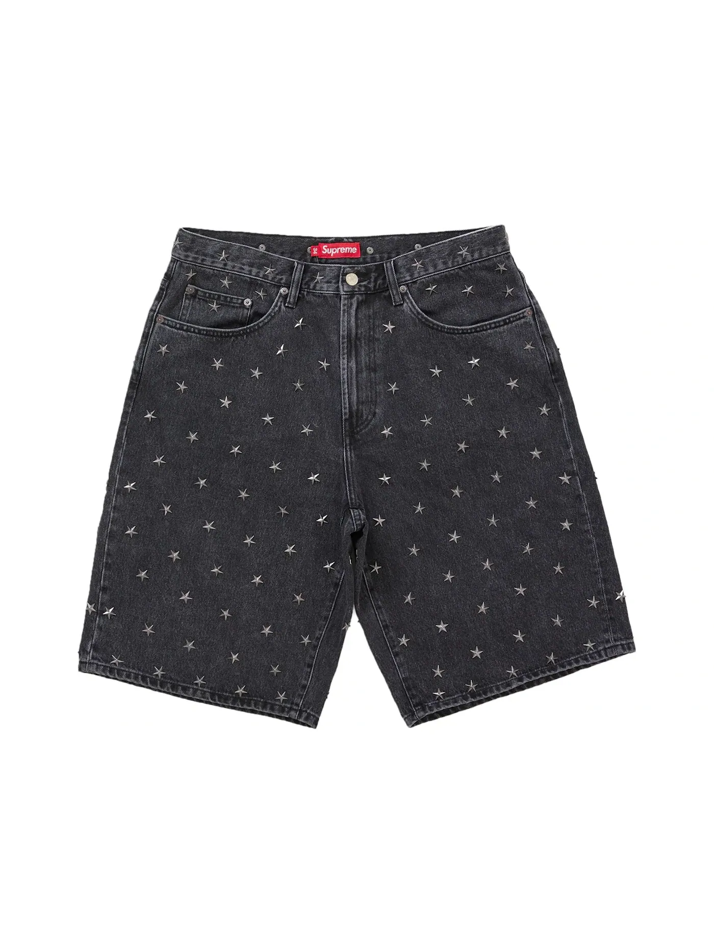 Мужские шорты с принтом Supreme Short — изображение 1 из 2, черный