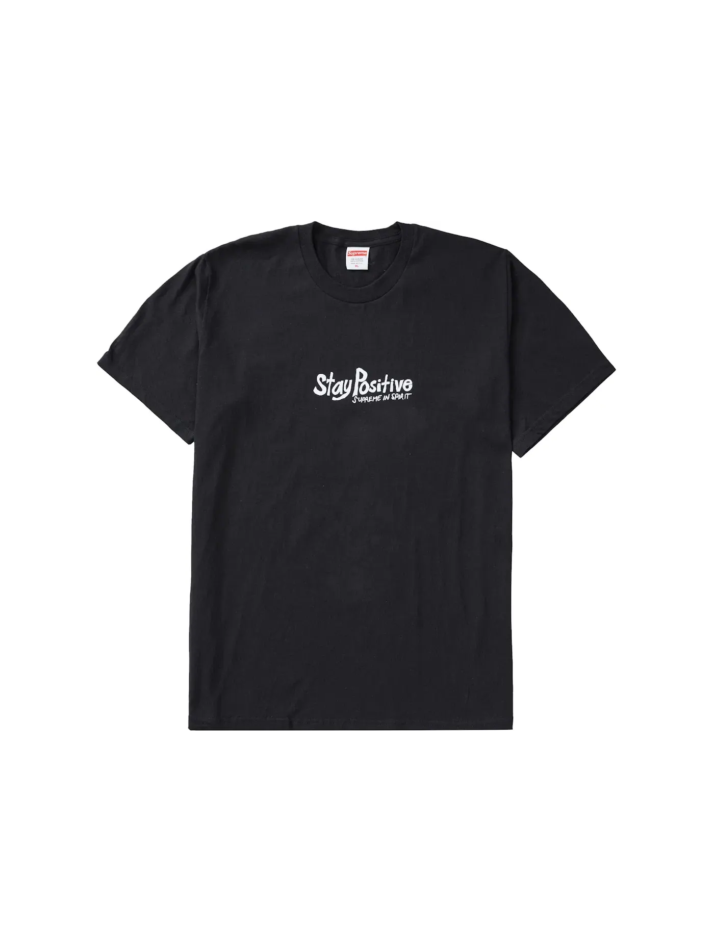 Мужская футболка с принтом Supreme Tee — изображение 1 из 2, черный