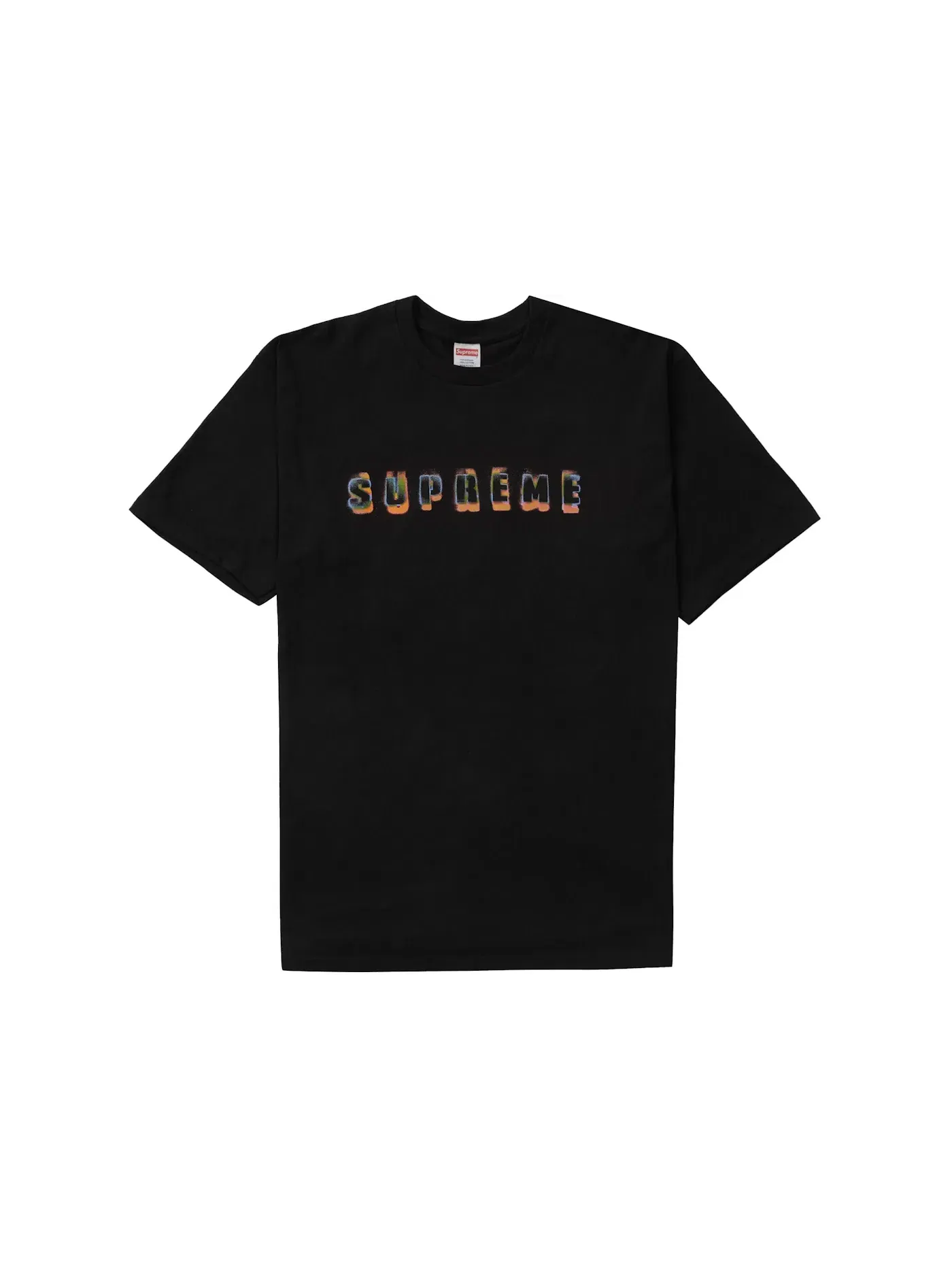 Мужская футболка Supreme Supreme Stencil Tee — изображение 1 из 1, черный