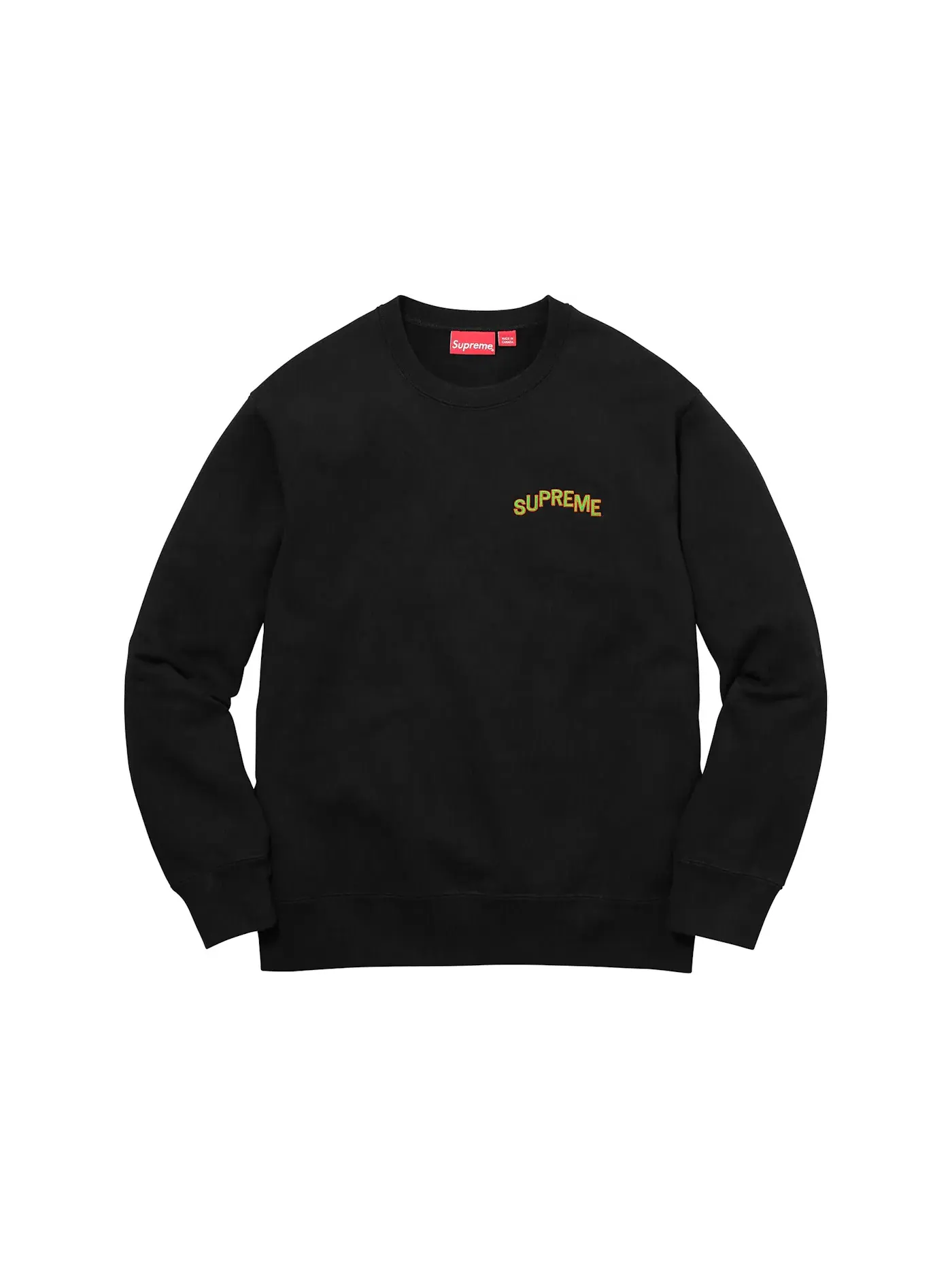 Мужской свитшот Supreme Step Arc Crewneck Black — изображение 1 из 1