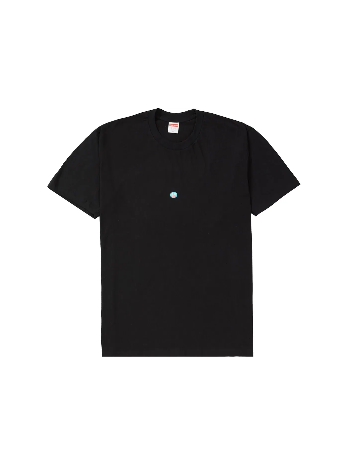 Мужская футболка с принтом Supreme Tee — изображение 1 из 1, черный