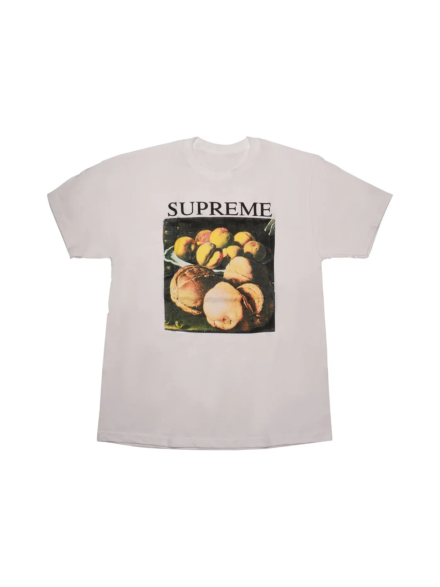Мужская футболка с принтом Supreme Tee — изображение 1 из 1, белый