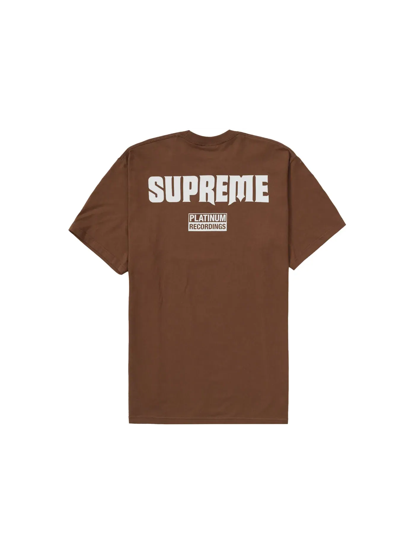 Мужская футболка с принтом Tee Supreme — изображение 2 из 2, коричневый