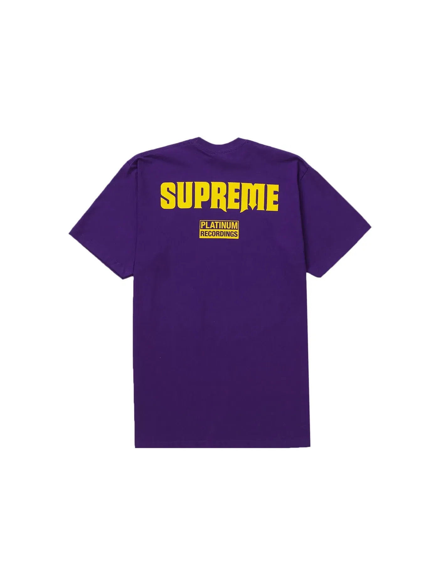 Мужская футболка с принтом Supreme Still Talking Tee — изображение 2 из 2, фиолетовый
