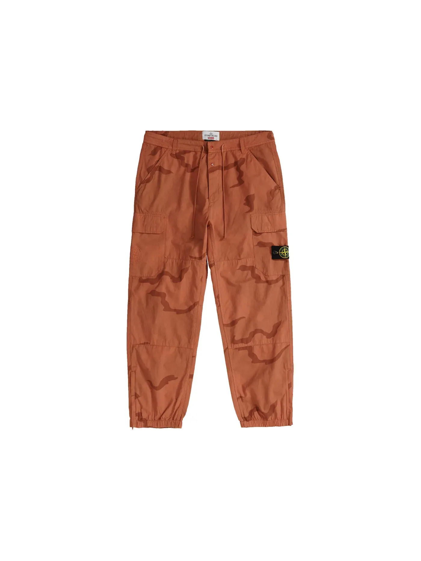 Мужские брюки карго с камуфляжным принтом Supreme Pant, Coral Camo — изображение 1 из 2