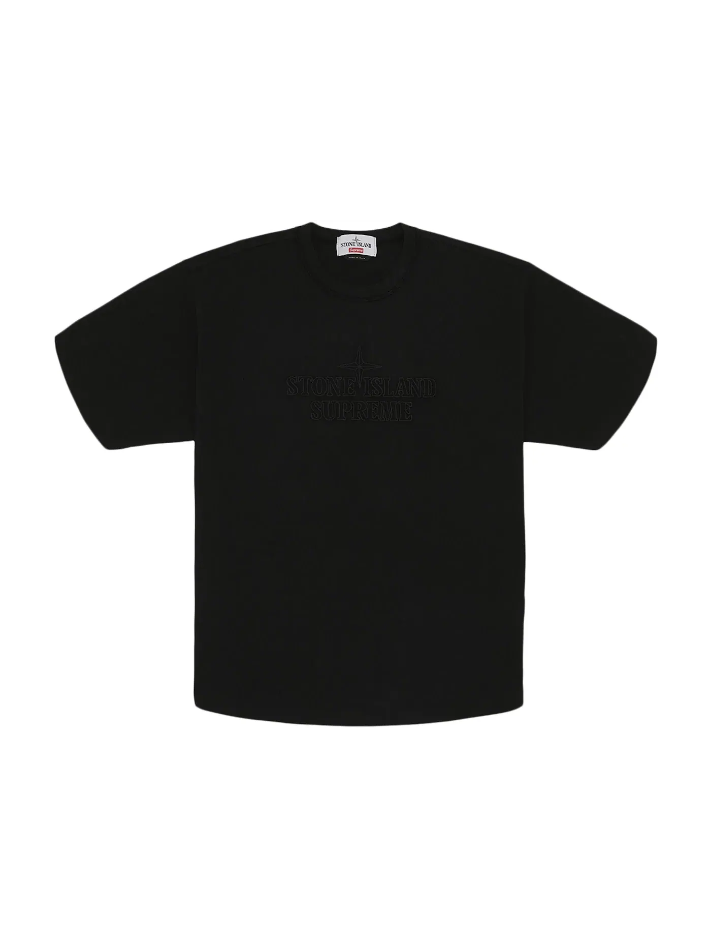 Мужская футболка с вышивкой S/S Top Supreme — изображение 1 из 1, черный