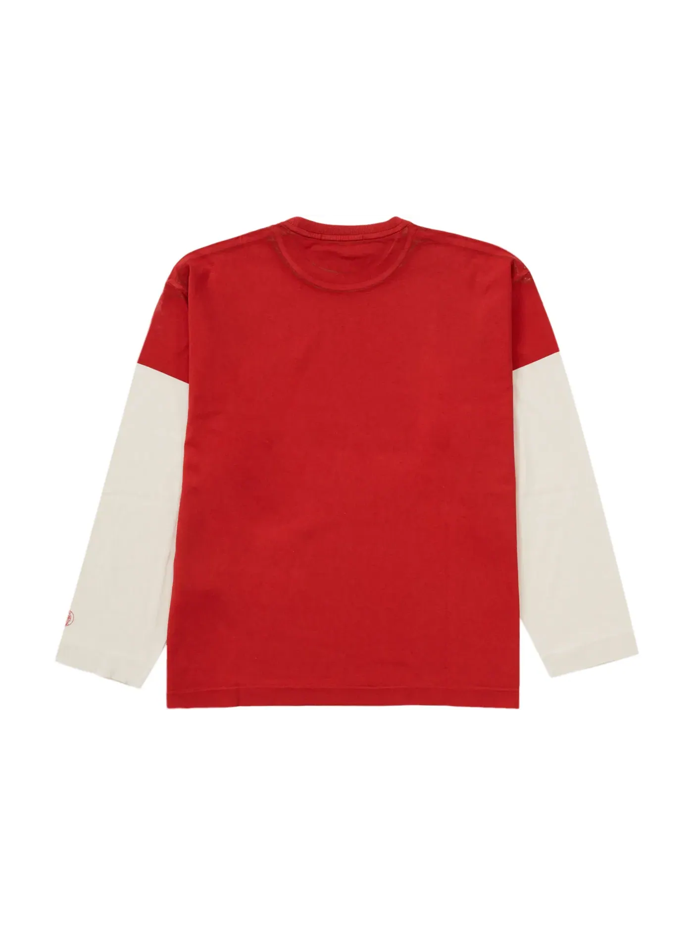 Мужская футболка с длинным рукавом Supreme Stone Island — изображение 2 из 2, красный