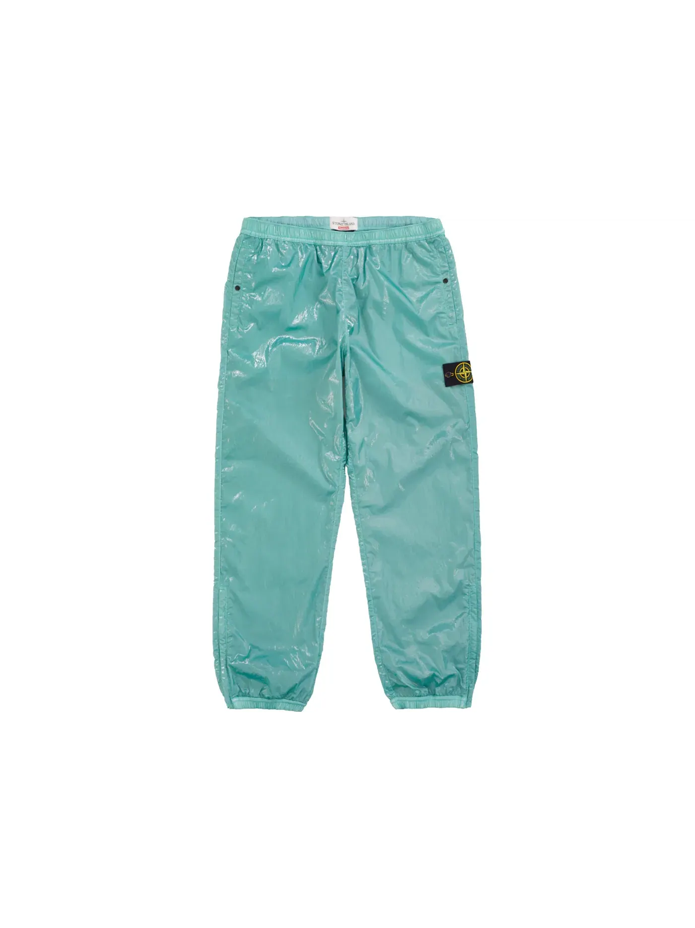 Мужские штаны из шелка Supreme Stone Island New Silk Light Pant