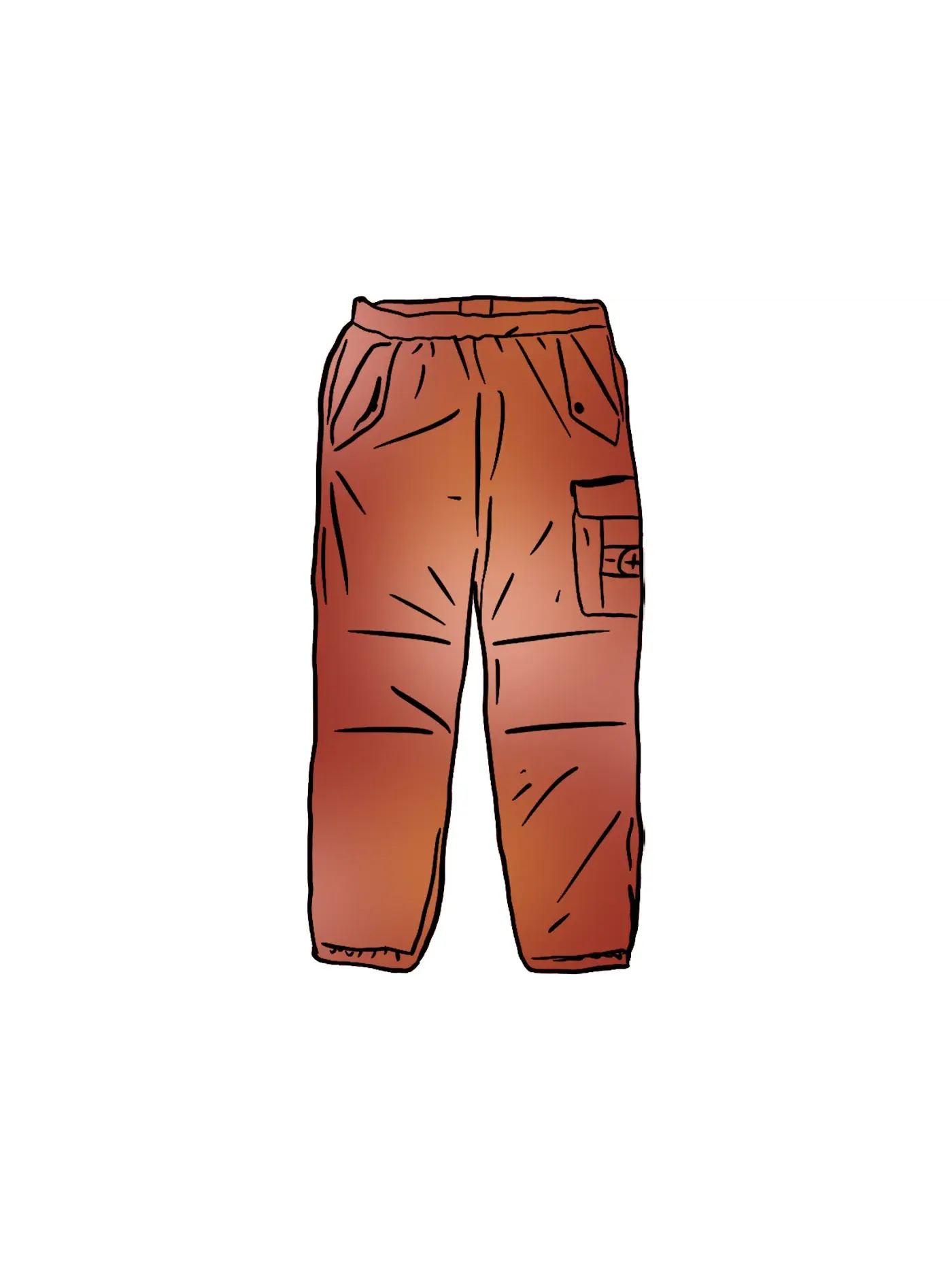 Мужские брюки карго с камуфляжным принтом Supreme Cargo Pant