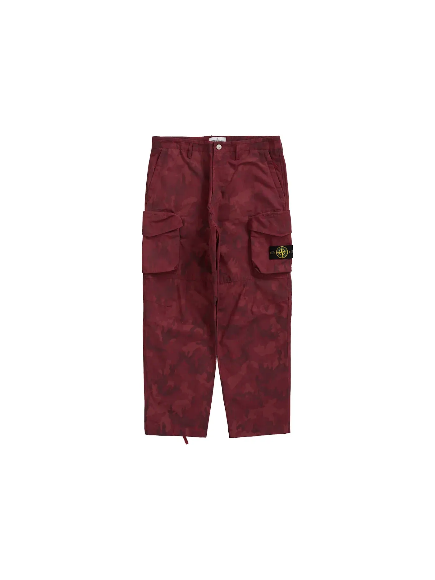 Мужские штаны из рипстопа с камуфляжным принтом Pant Supreme — изображение 1 из 2, красный