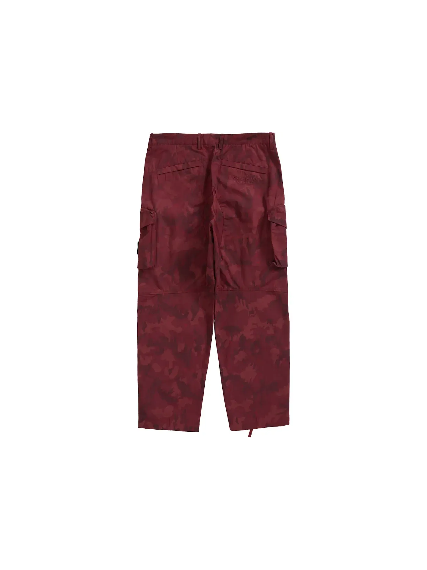 Мужские штаны из рипстопа с камуфляжным принтом Pant Supreme — изображение 2 из 2, красный