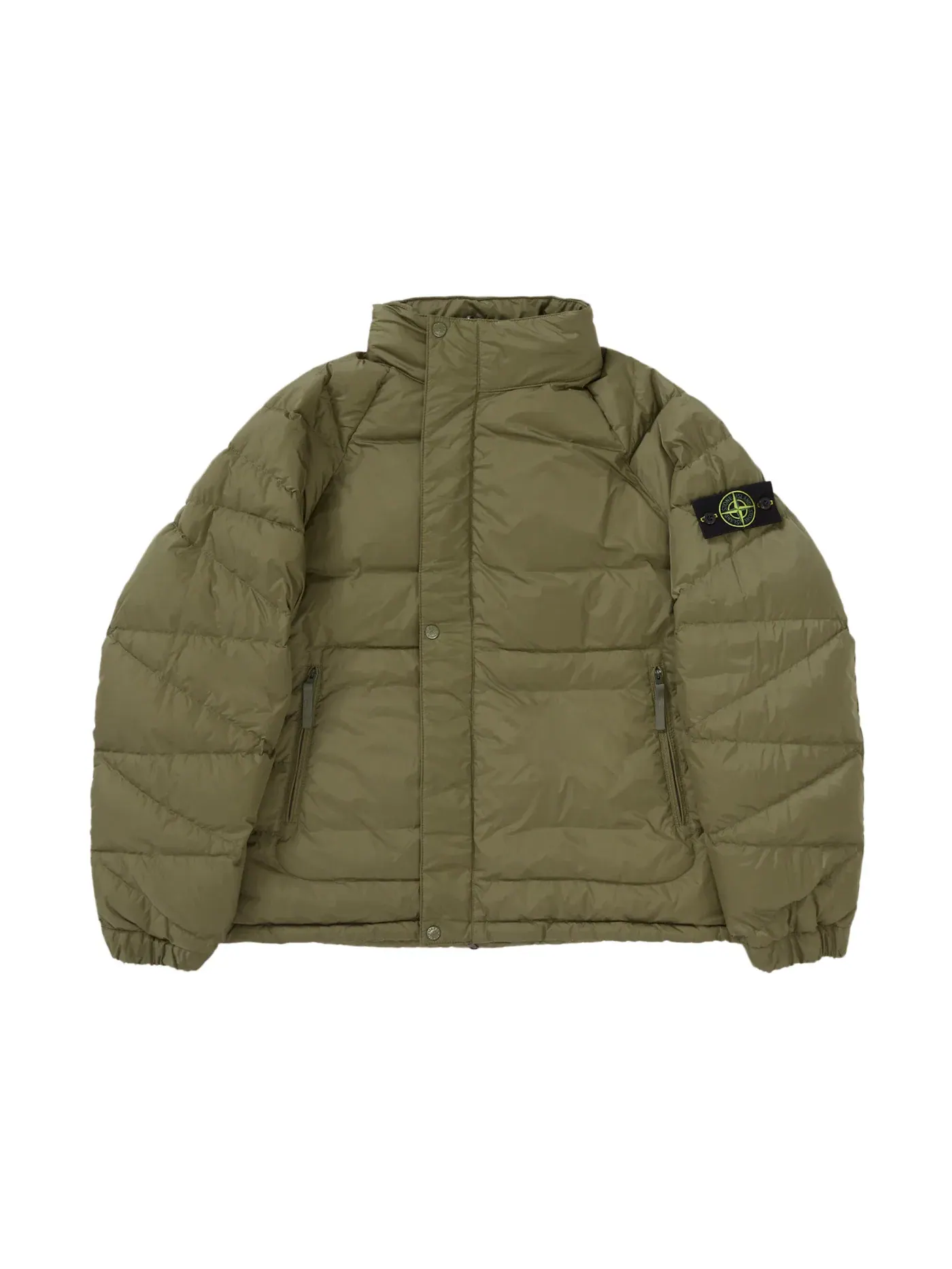 Мужская пуховая куртка-пуховик двусторонняя Supreme Stone Island Reversible Down Puffer Jacket — изображение 6 из 8