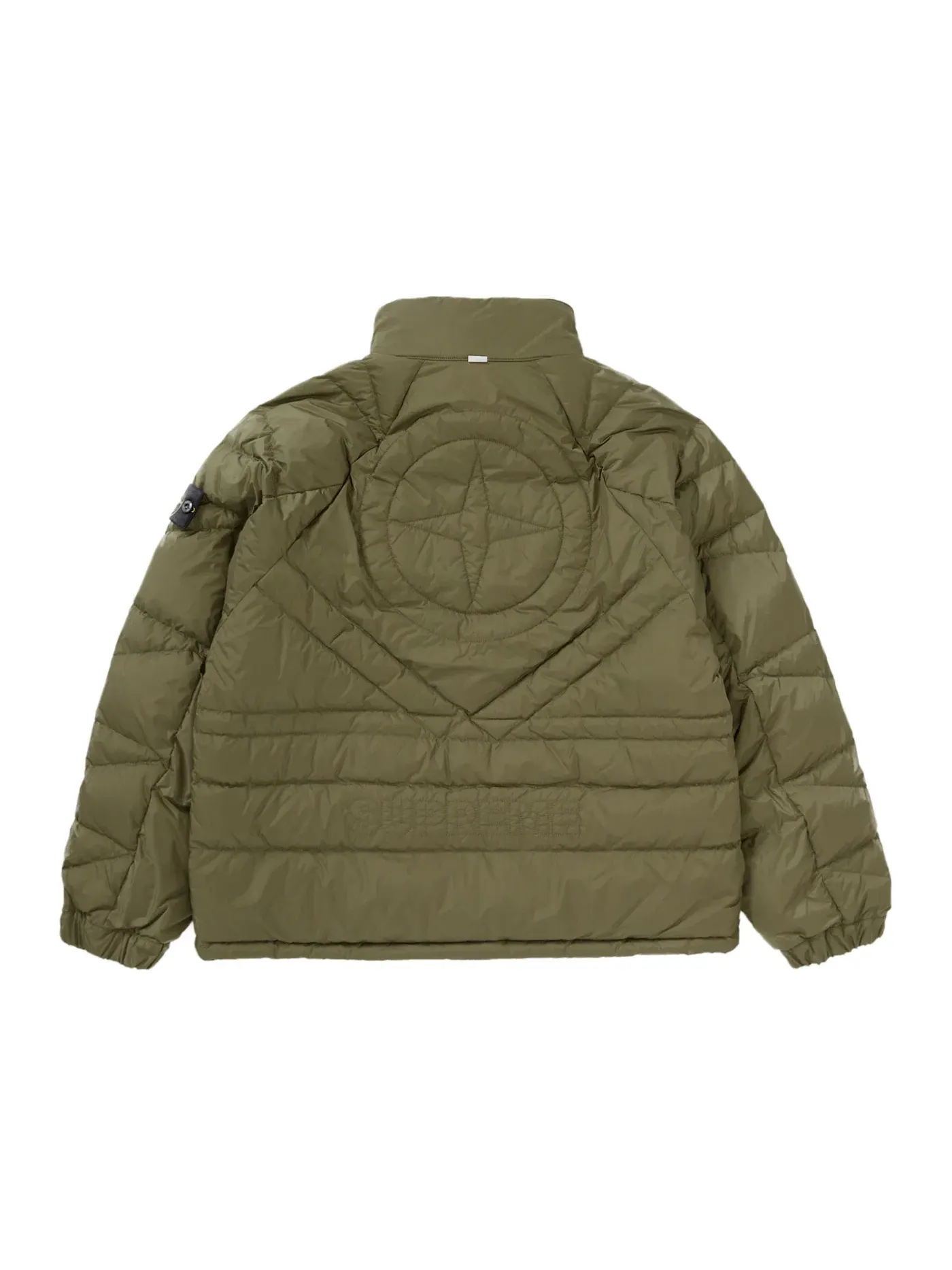 Мужская пуховая куртка-пуховик двусторонняя Supreme Stone Island Reversible Down Puffer Jacket — изображение 8 из 8