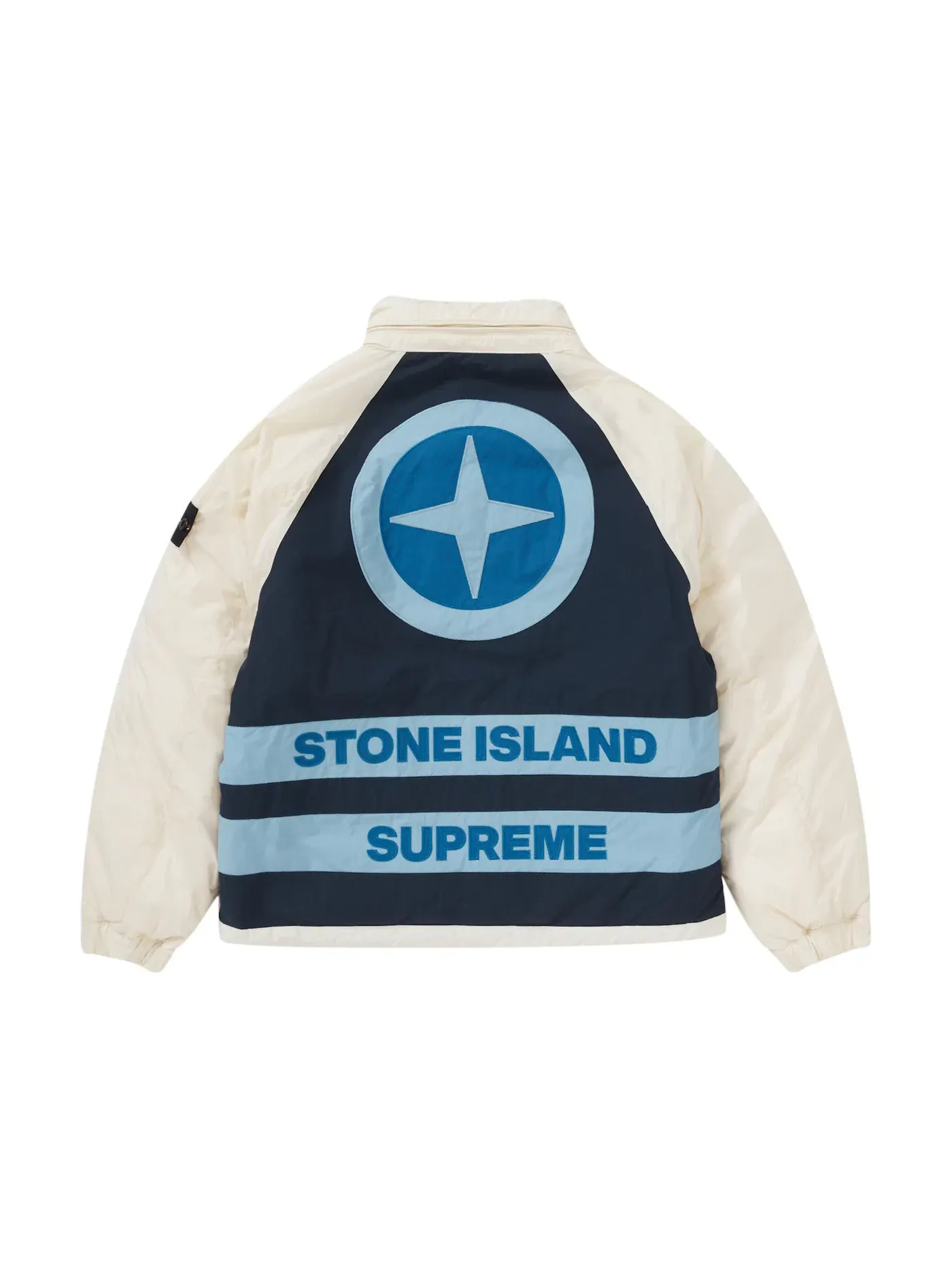 Мужская пуховая куртка reversible с наполнителем Supreme Stone Island — изображение 4 из 8, белый