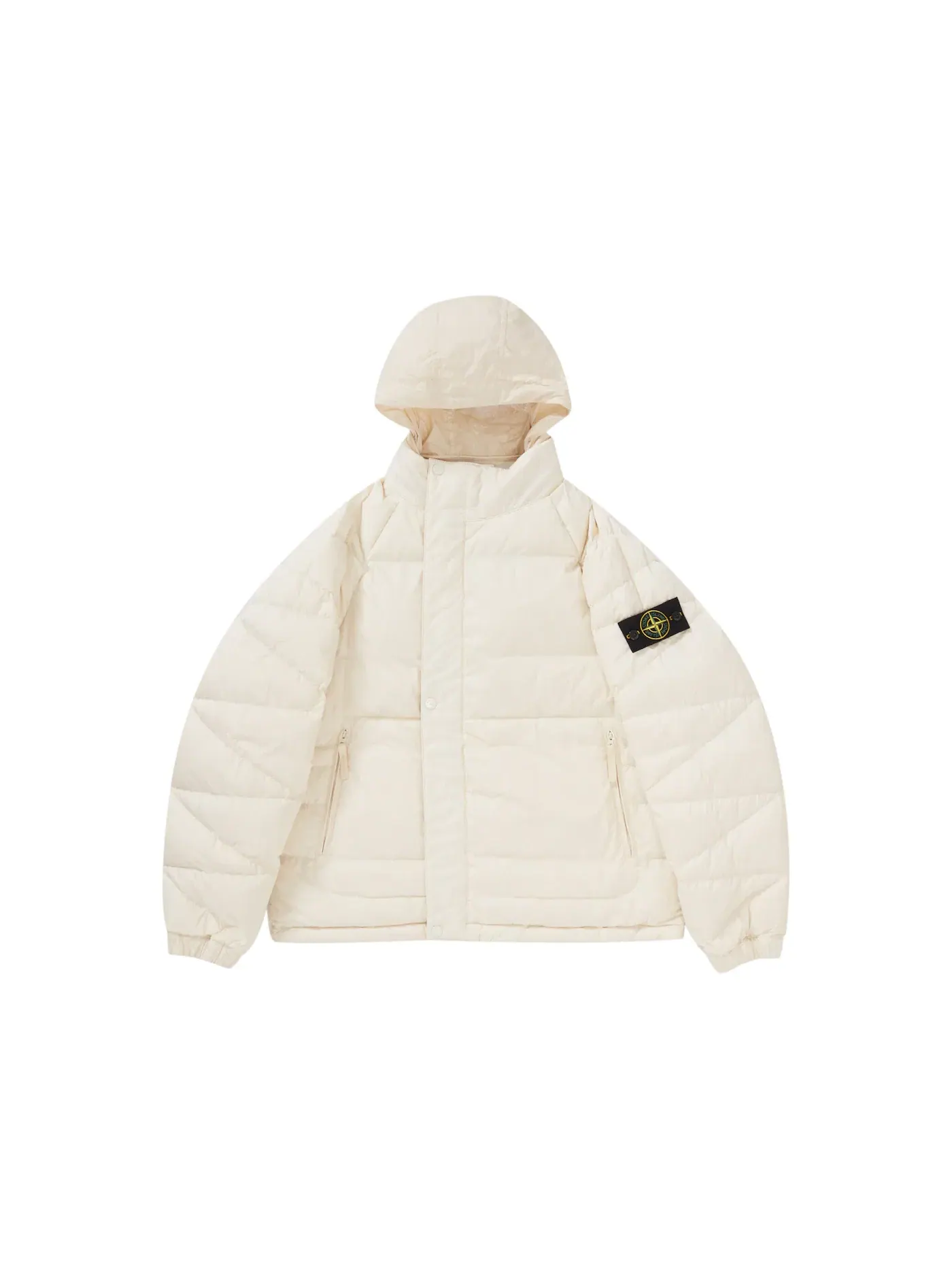 Мужская пуховая куртка reversible с наполнителем Supreme Stone Island — изображение 5 из 8, белый