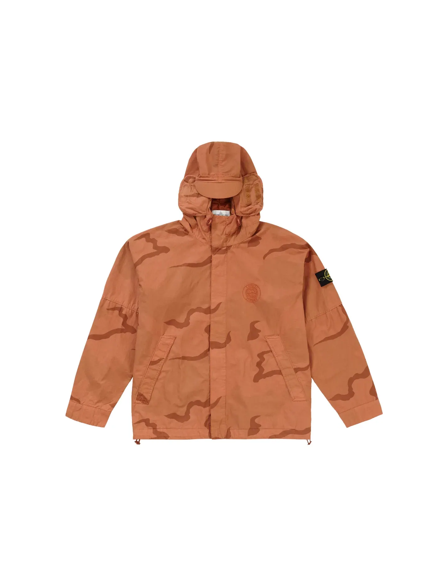 Мужская куртка с камуфляжным принтом Supreme Stone Island, Coral Camo — изображение 1 из 2