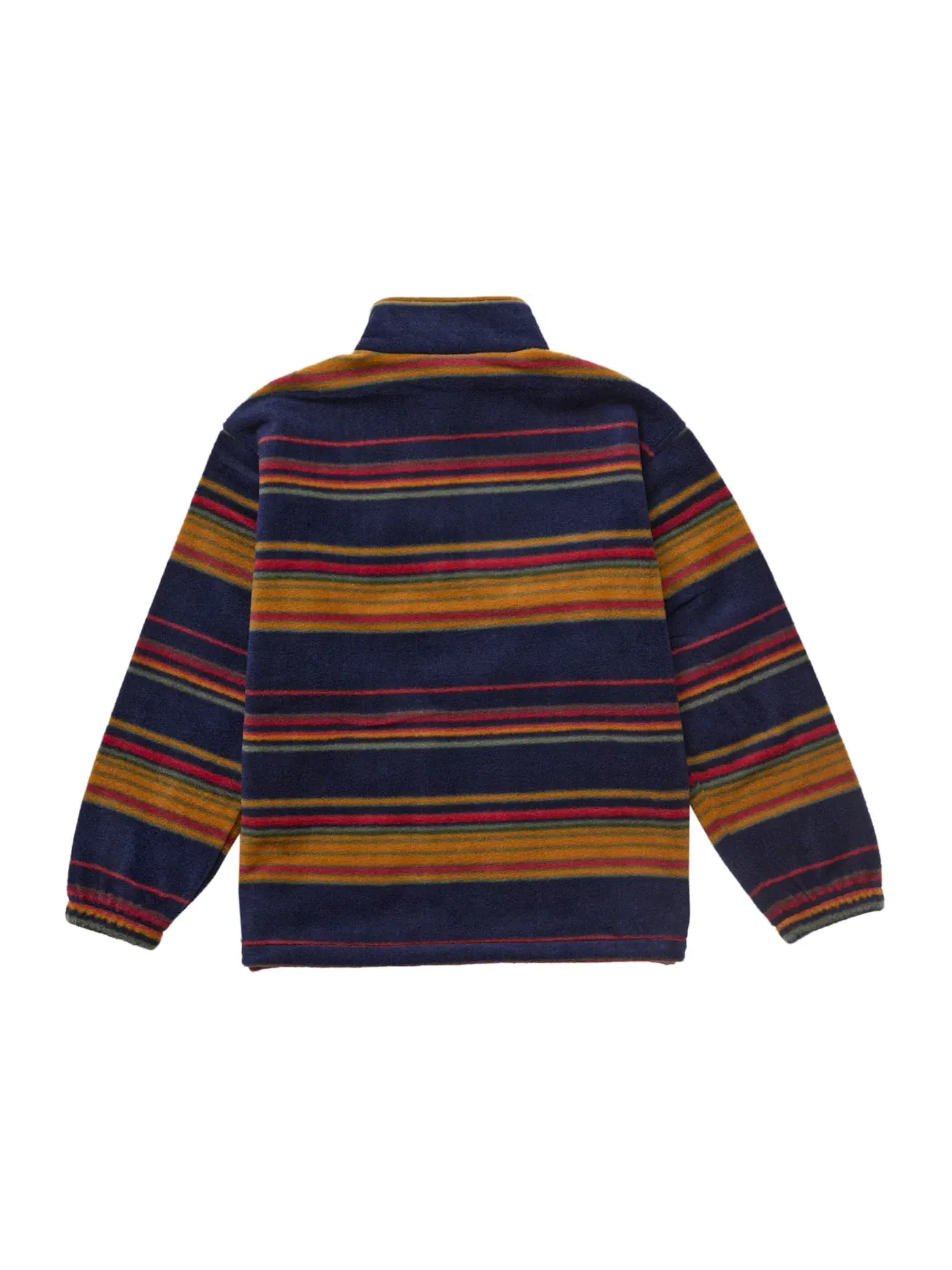 Мужская куртка-флис на молнии Supreme Stripe Zip Up Fleece Jacket Supreme — изображение 2 из 2, темно-синий