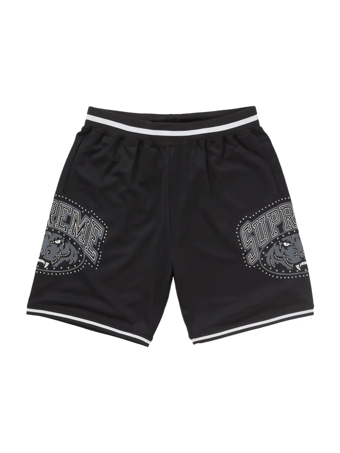 Мужские шорты с металлическими шипами Supreme Short — изображение 1 из 2, черный