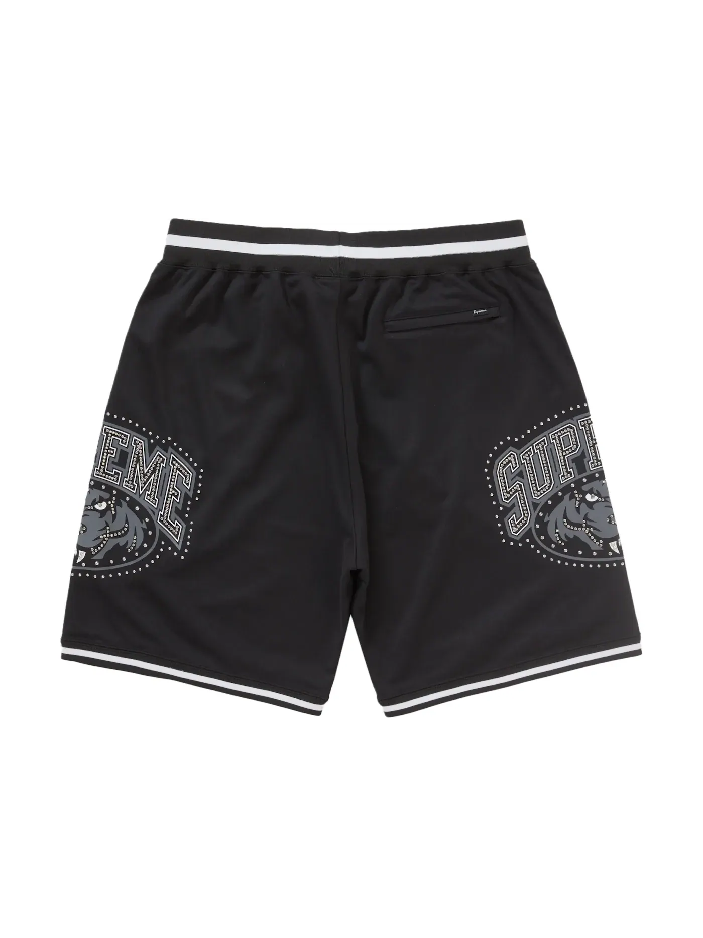 Мужские шорты с металлическими шипами Supreme Short — изображение 2 из 2, черный