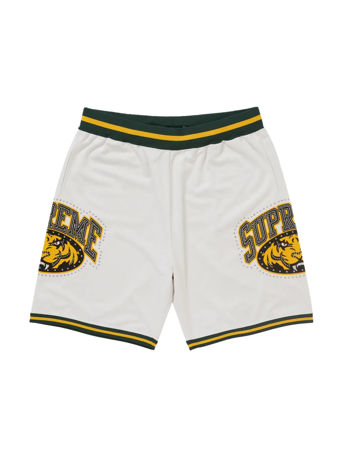 Мужские шорты с принтом Supreme Short — изображение 1 из 2, белый