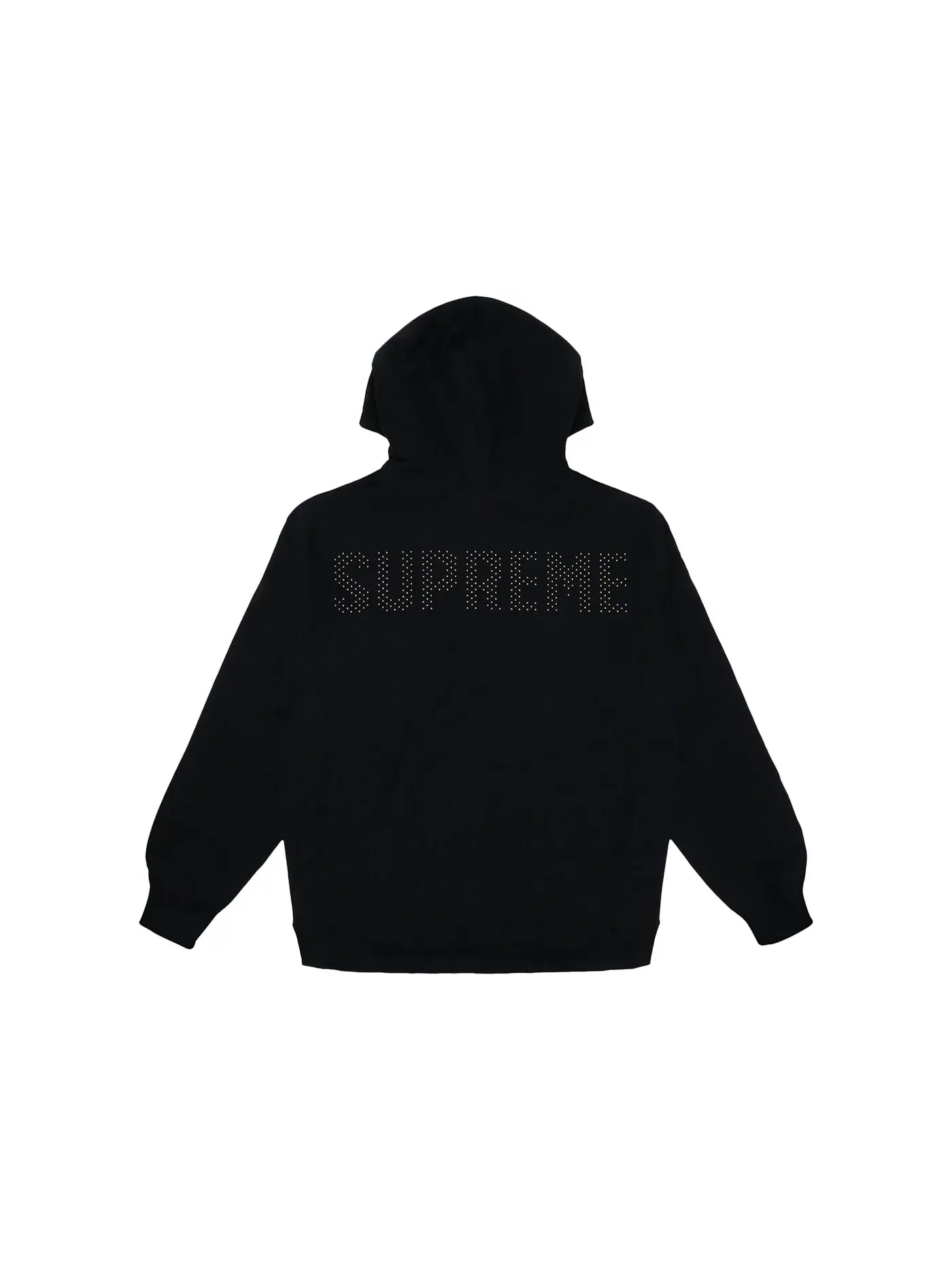 Мужской худи с принтом Supreme Sweatshirt — изображение 2 из 2, черный