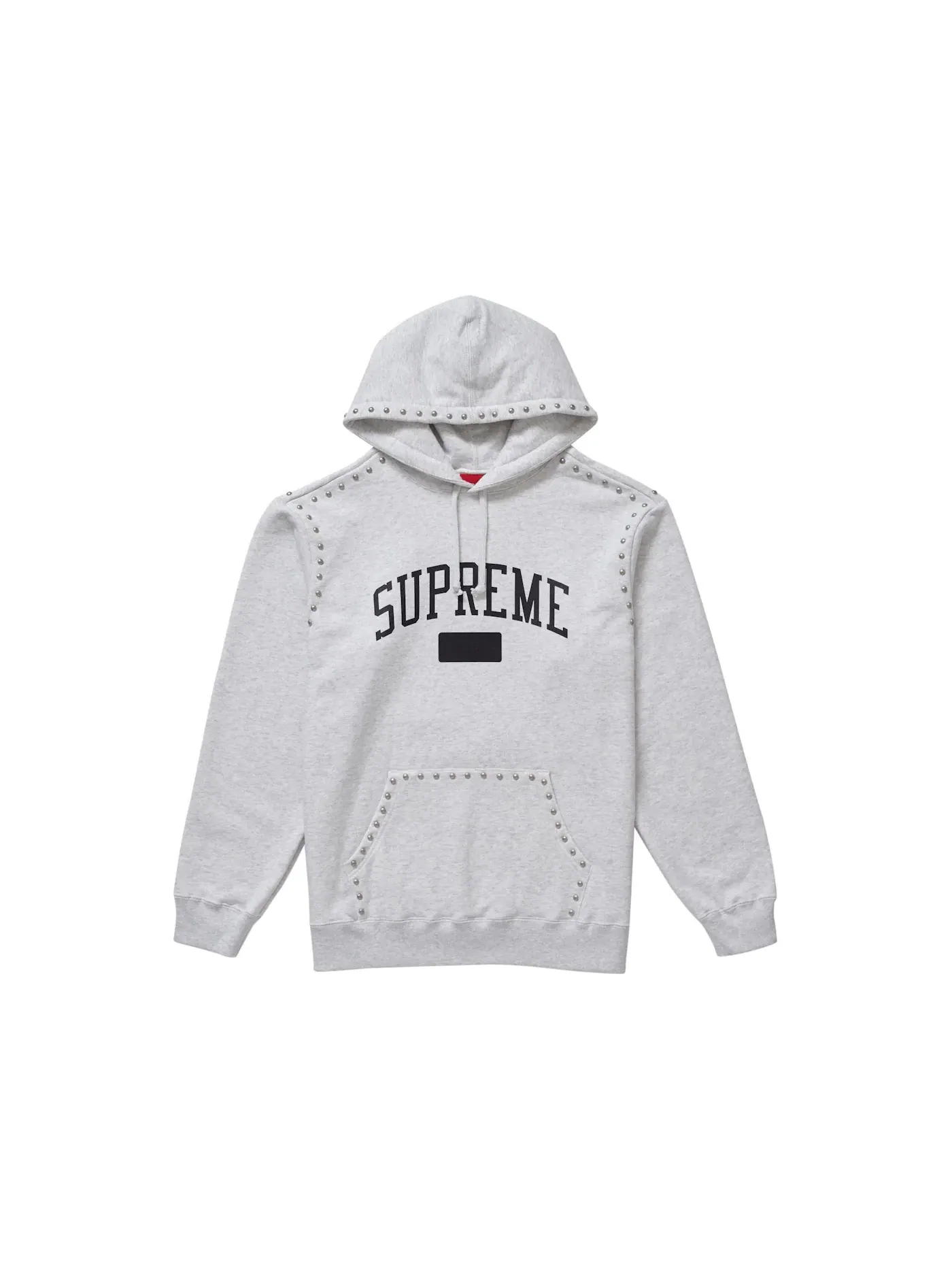Мужской свитшот с капюшоном Supreme FW18 — изображение 1 из 1, серый