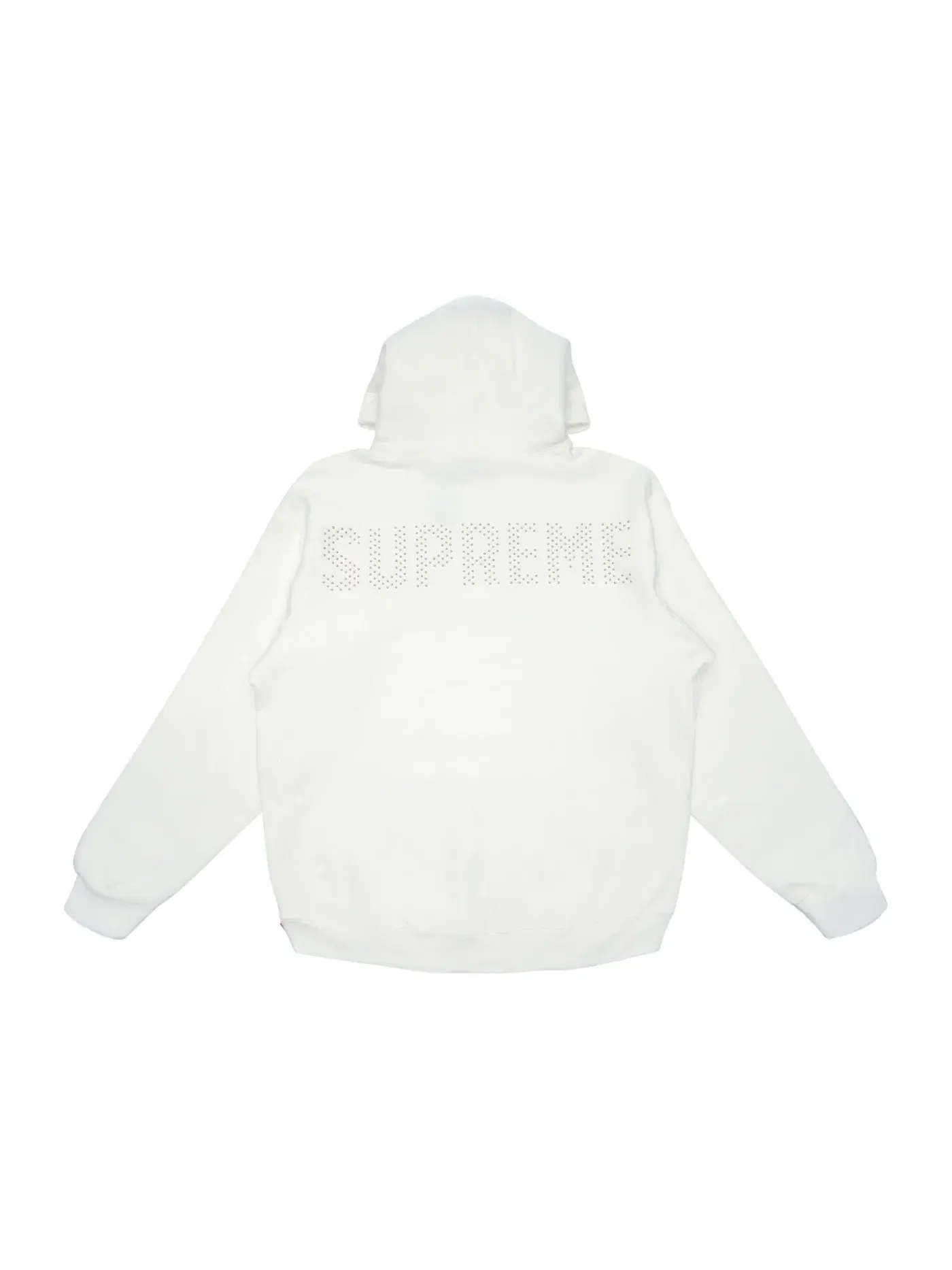 Мужской худи с принтом Supreme Sweatshirt — изображение 2 из 2, белый