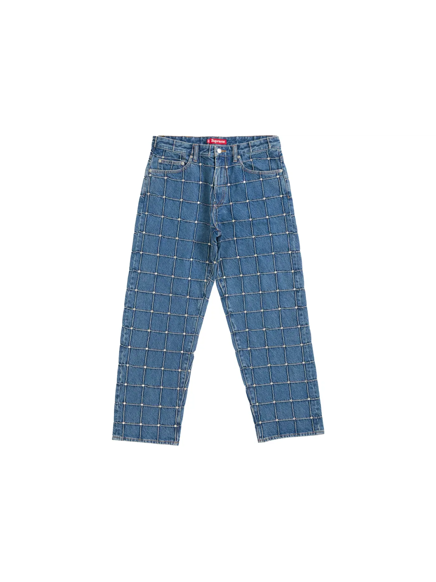 Мужские джинсы свободного кроя Supreme Jean — изображение 1 из 2, синий