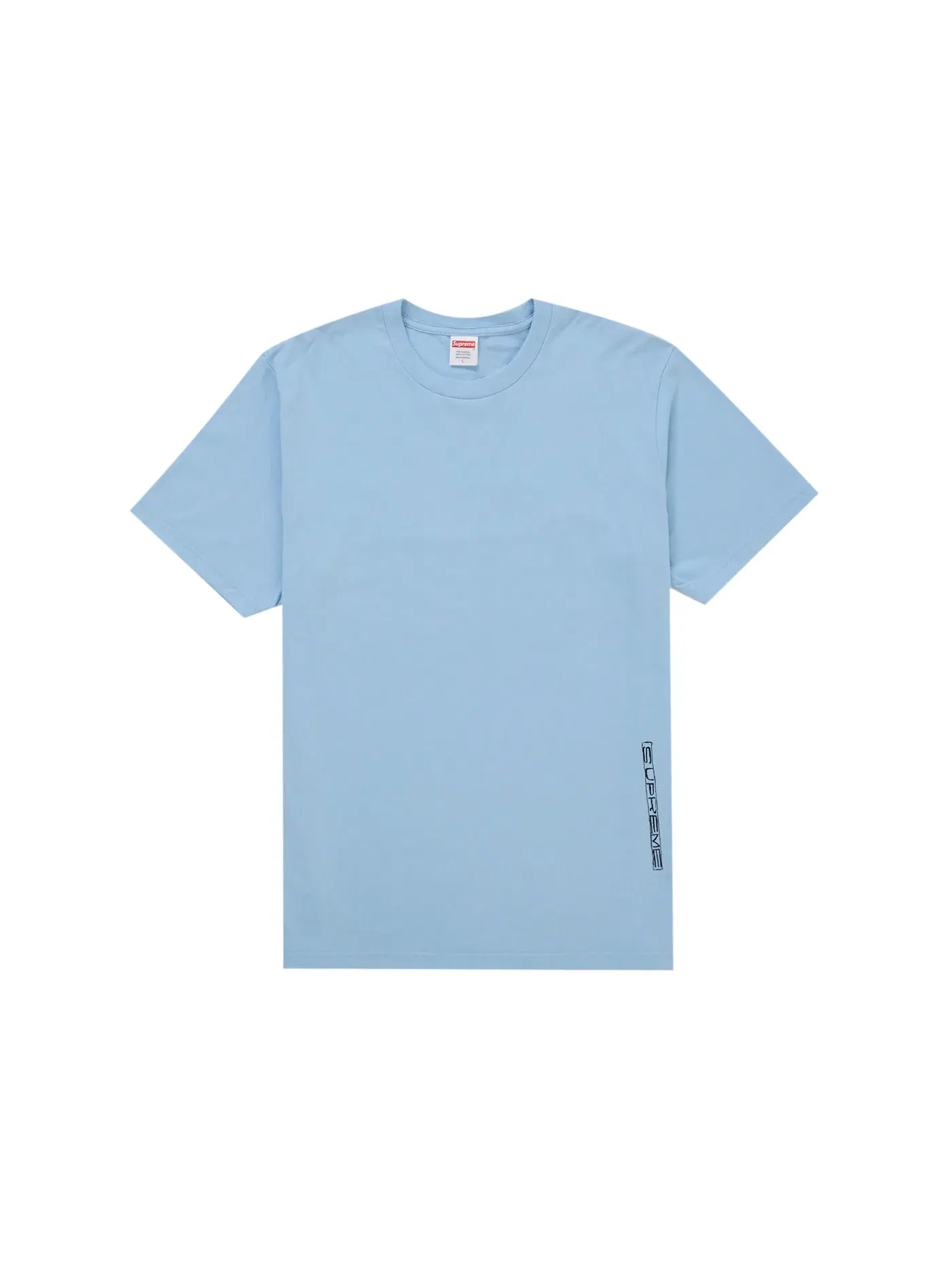Мужская футболка с принтом Supreme Tee — изображение 2 из 2, синий