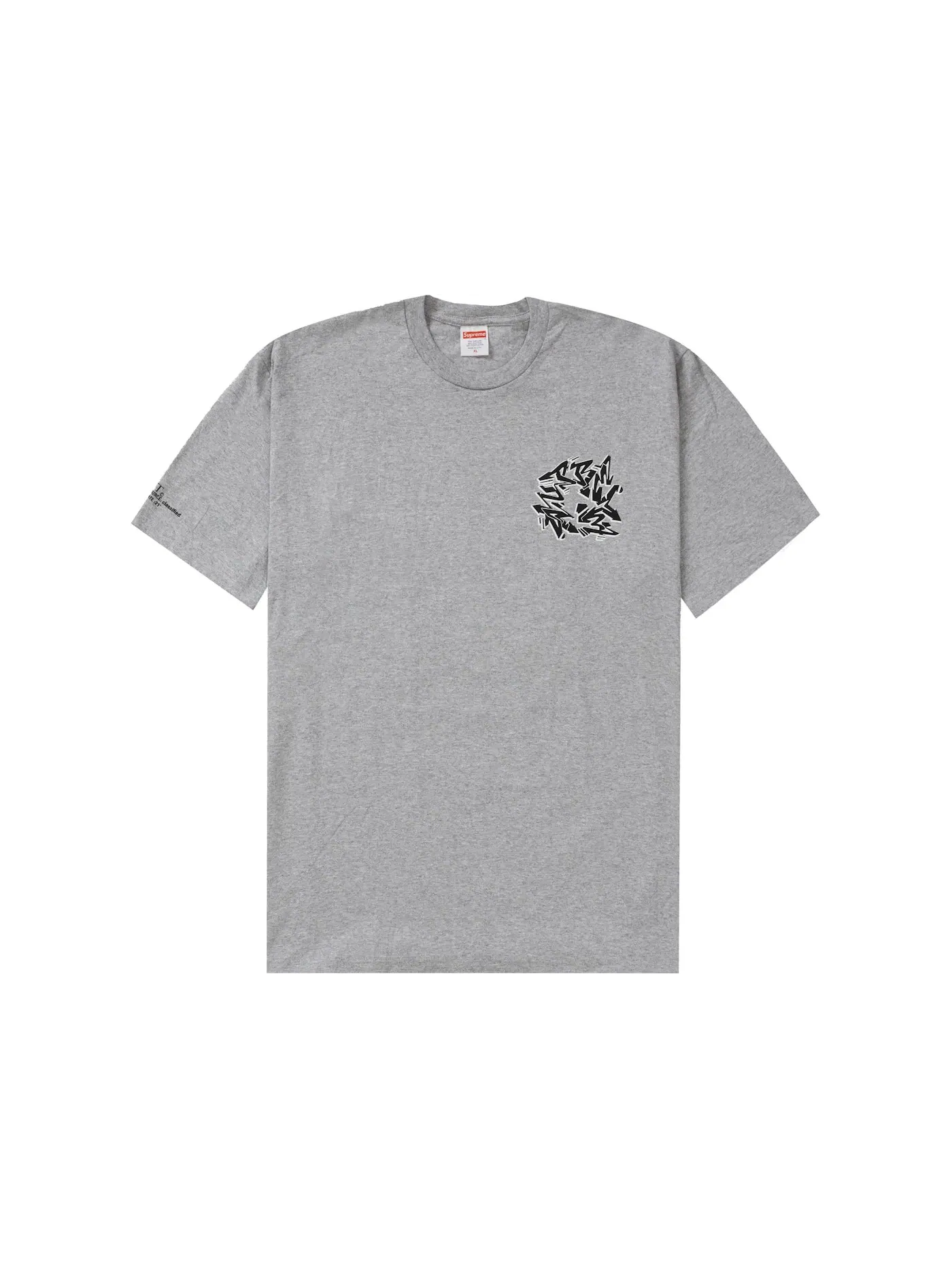 Мужская футболка Supreme Tee — изображение 1 из 2, серый